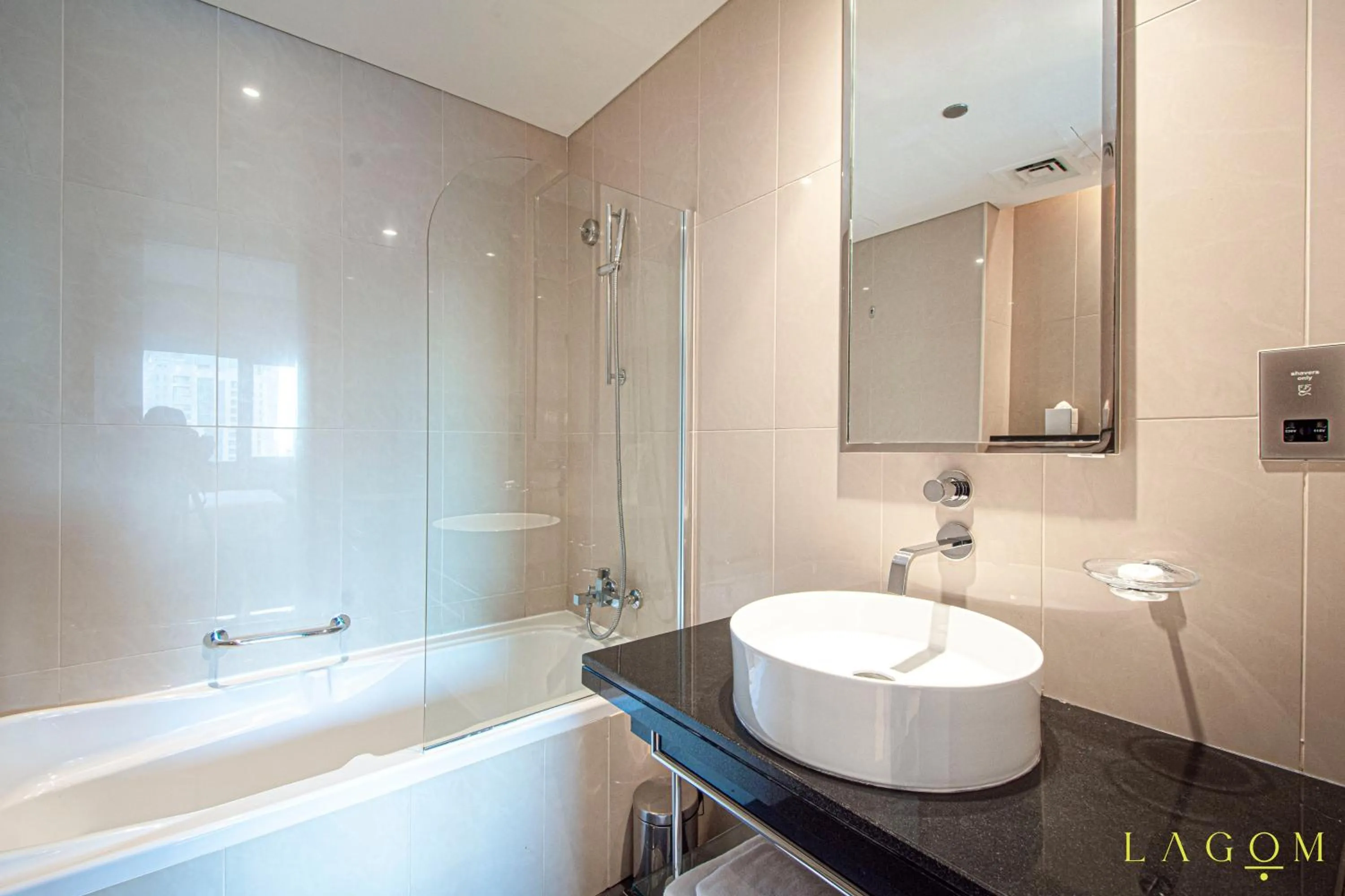 Bathroom in Songs of the Lake by Lagom - Bonnington Apartment Jumeirah Lake Towers,