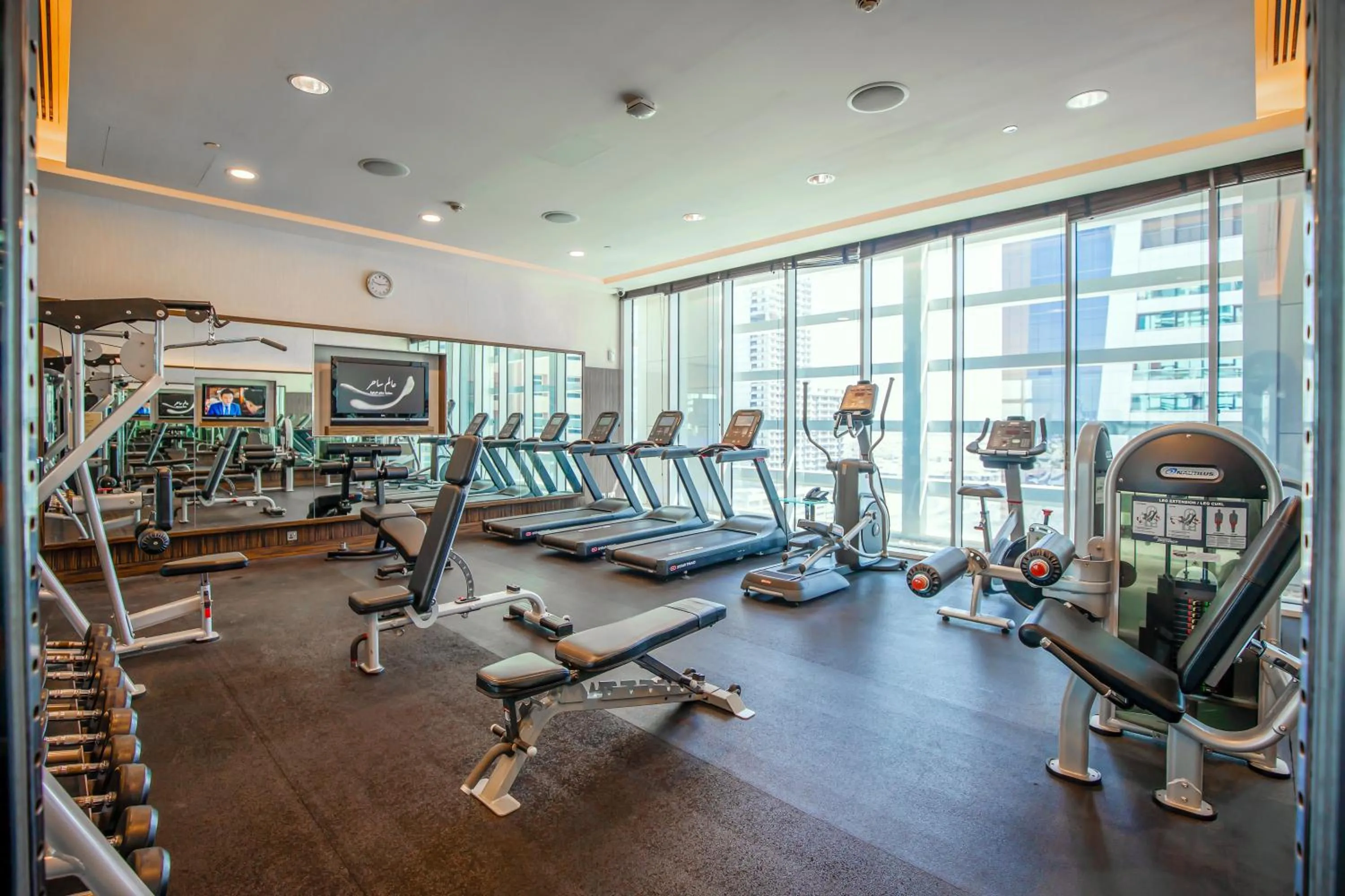 Fitness centre/facilities in Songs of the Lake by Lagom - Bonnington Apartment Jumeirah Lake Towers,