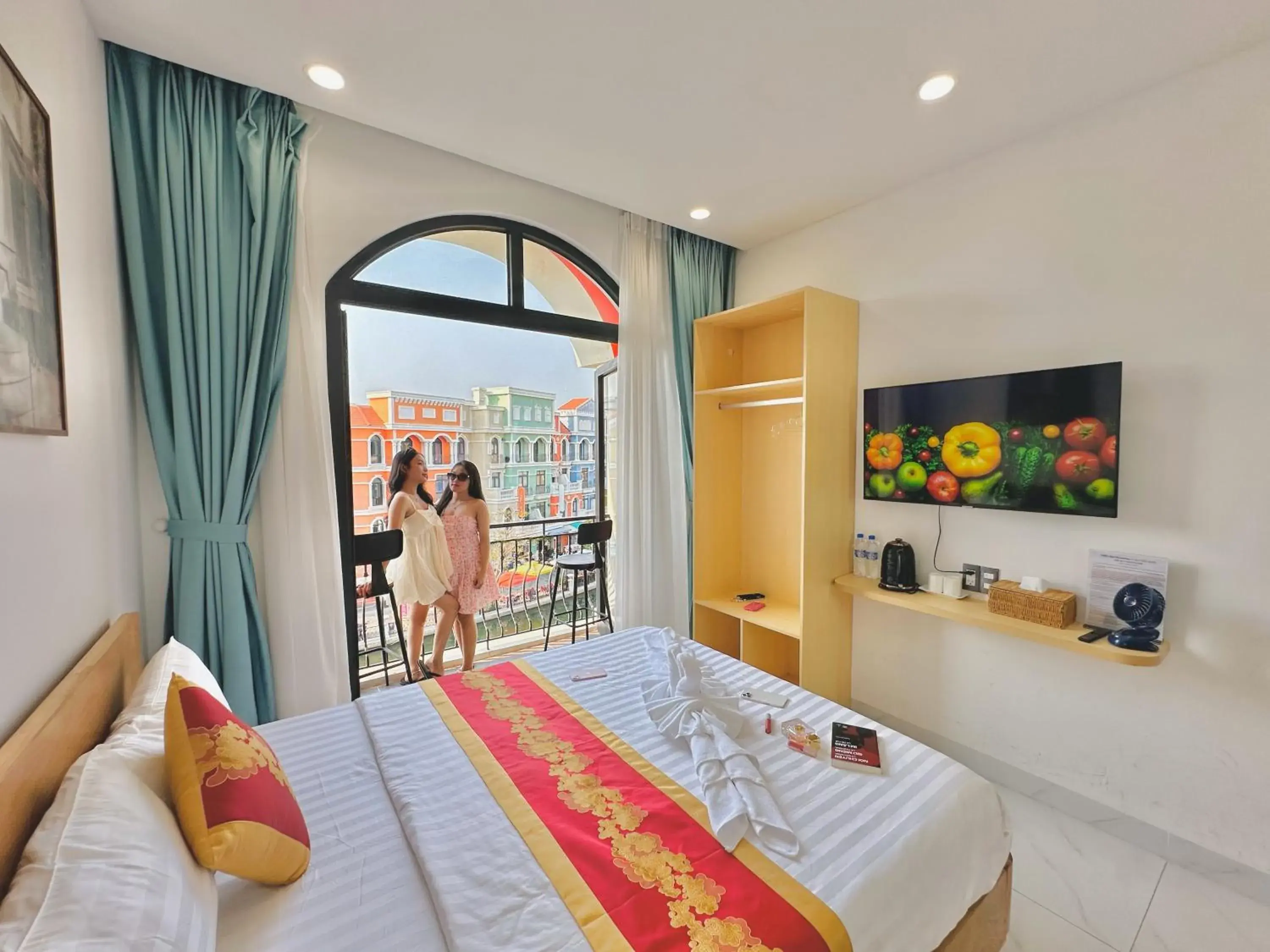 King Room with Balcony in Biển Nhớ Homestay & Spa Phú Quốc King Room with Balcony in Biển Nhớ Homestay & Spa Phú Quốc