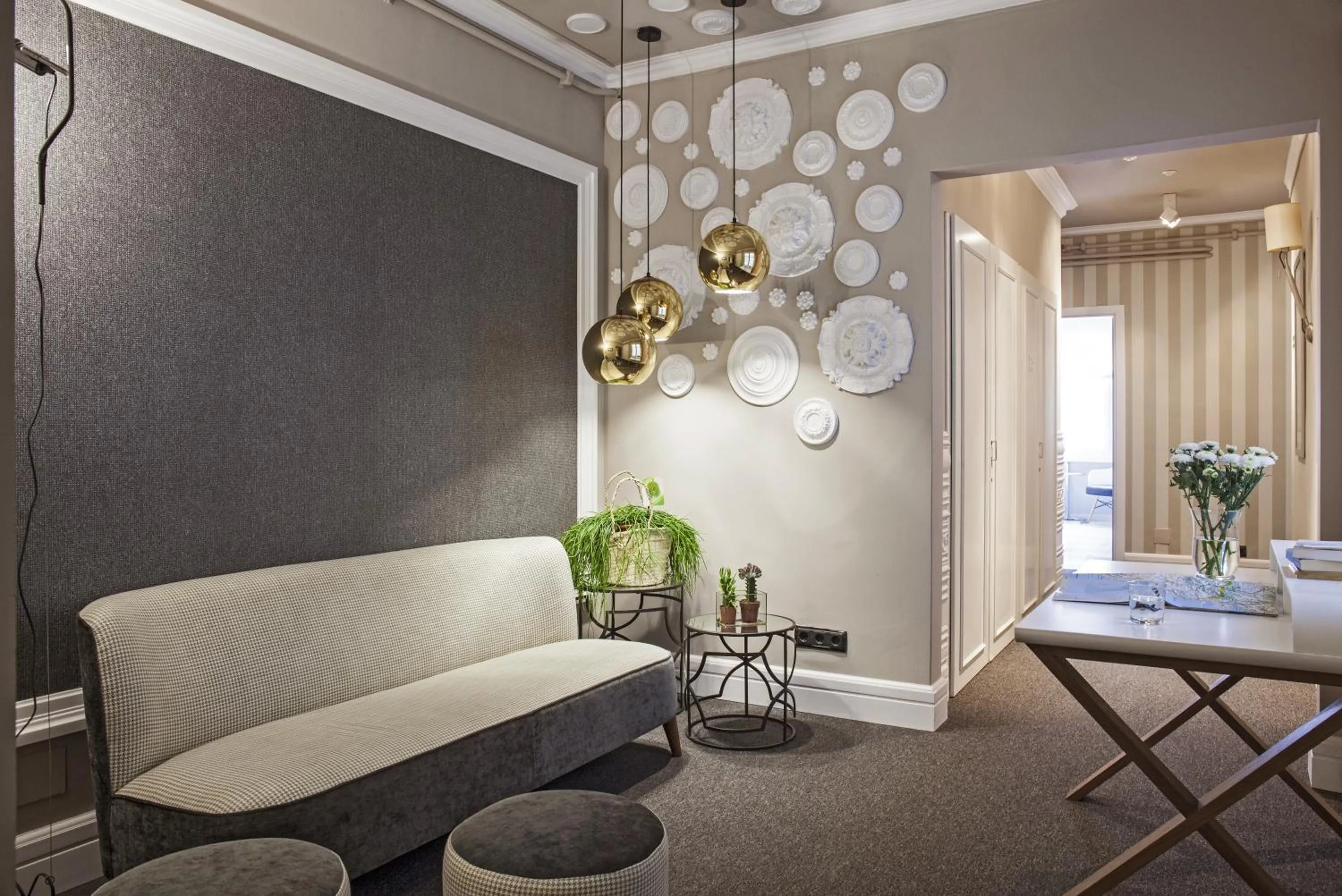 Lobby or reception in AinB B&B Eixample-Muntaner