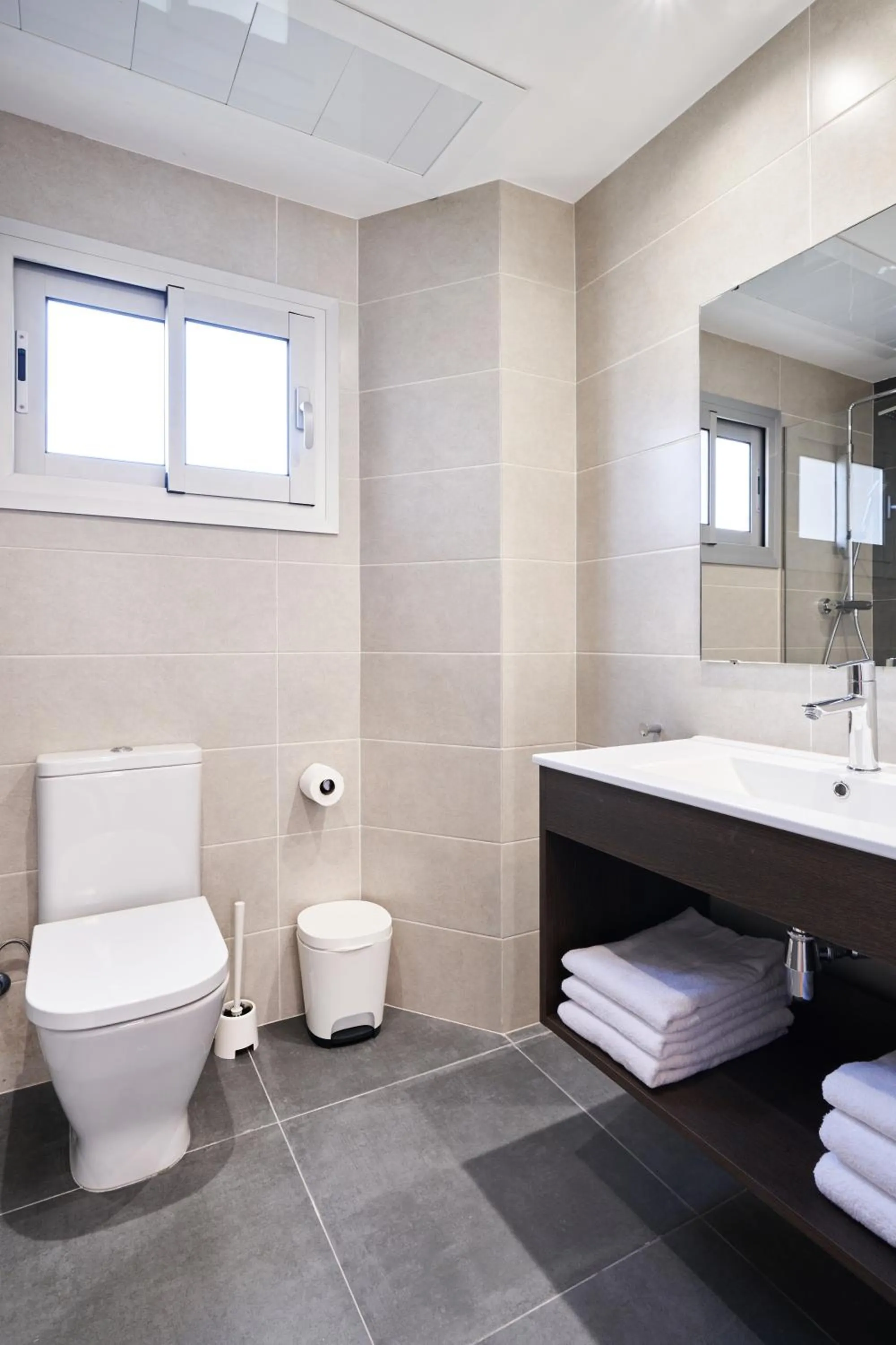 Toilet in Aparthotel Augusta