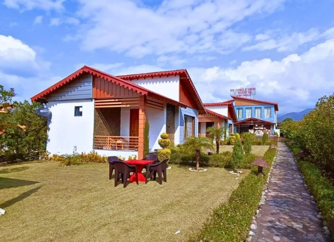 Property building in KK Jungle View Resort - Jim Corbett