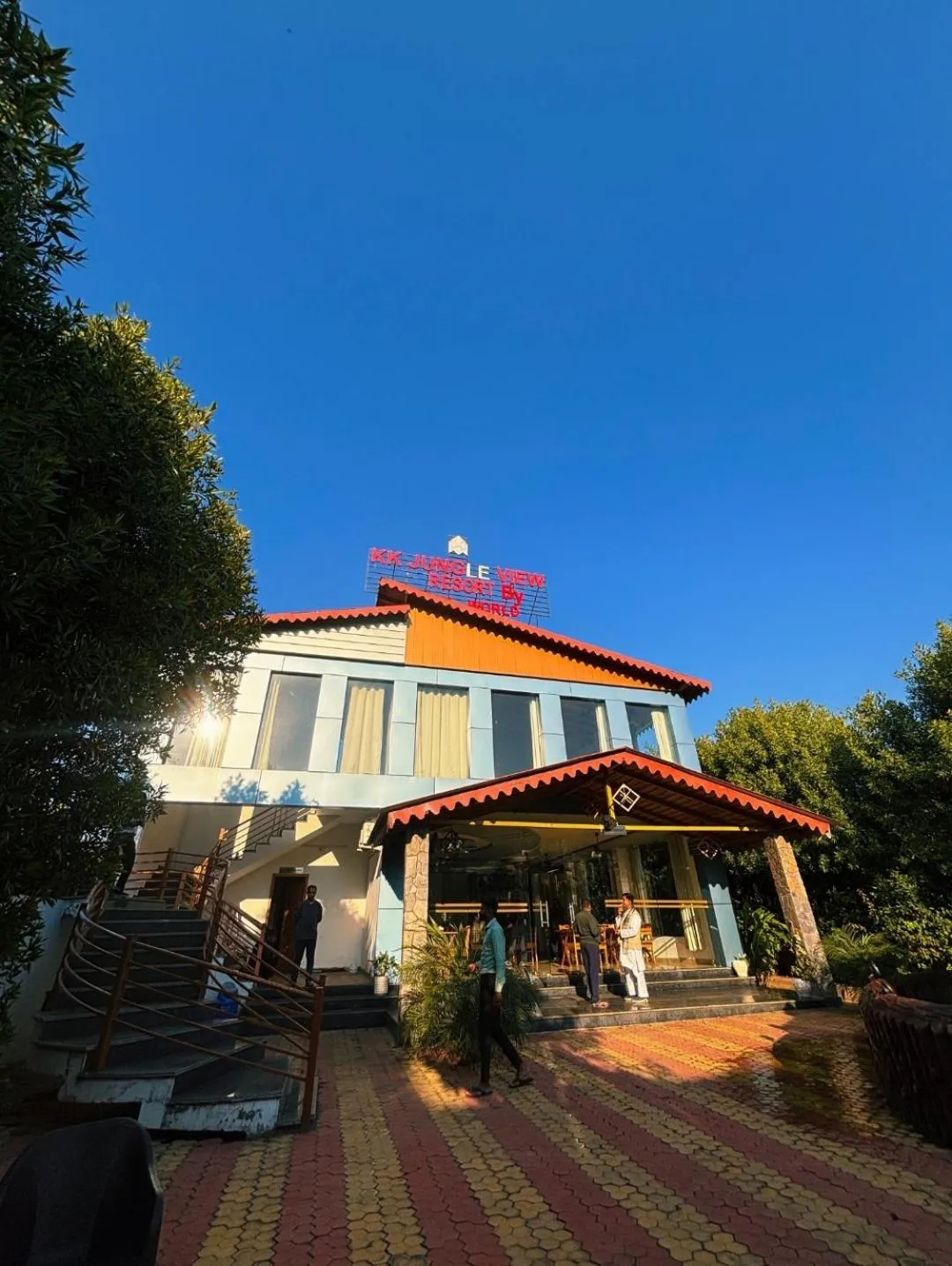 Property building in KK Jungle View Resort