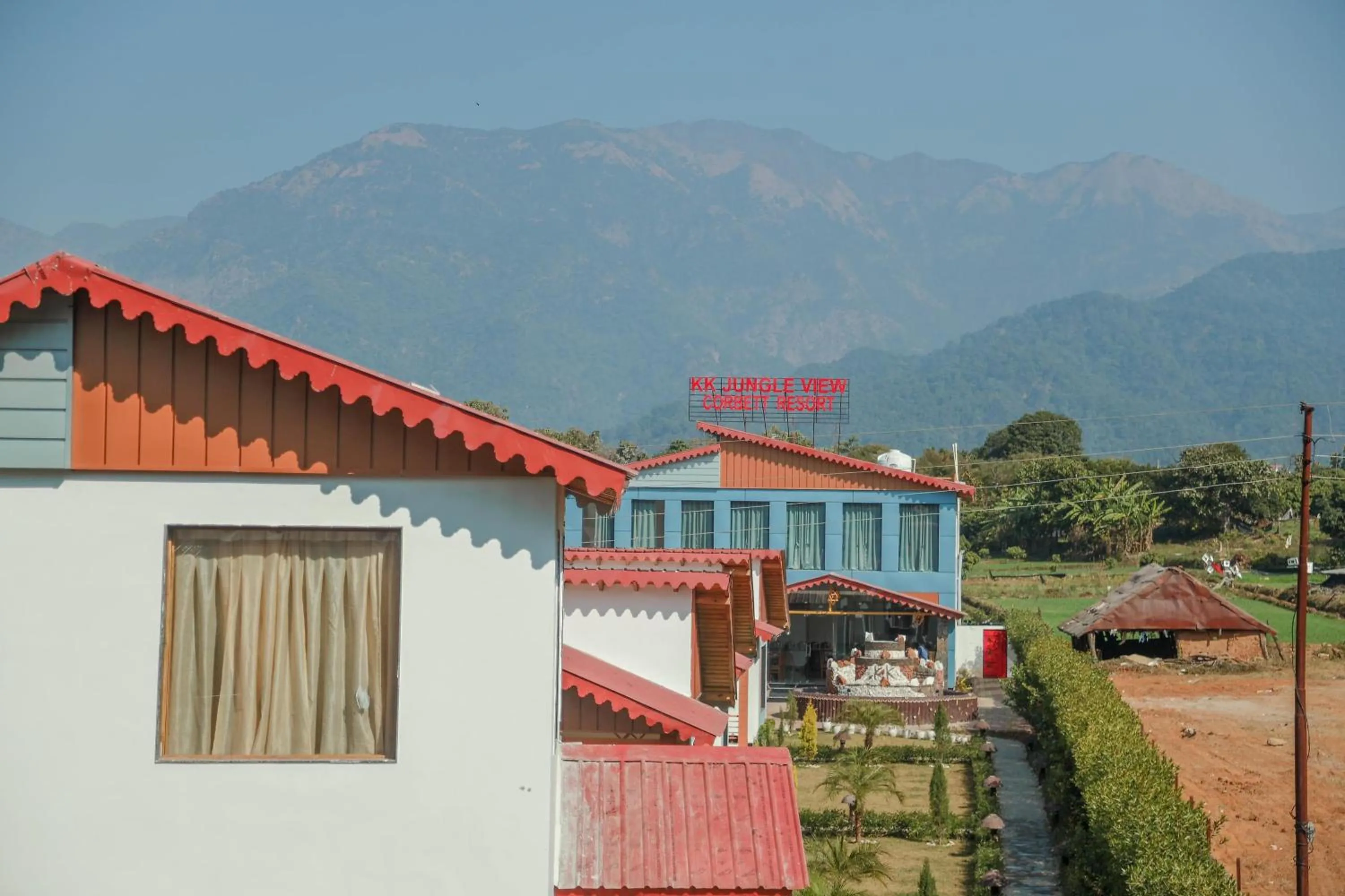 Property building in KK Jungle View Resort