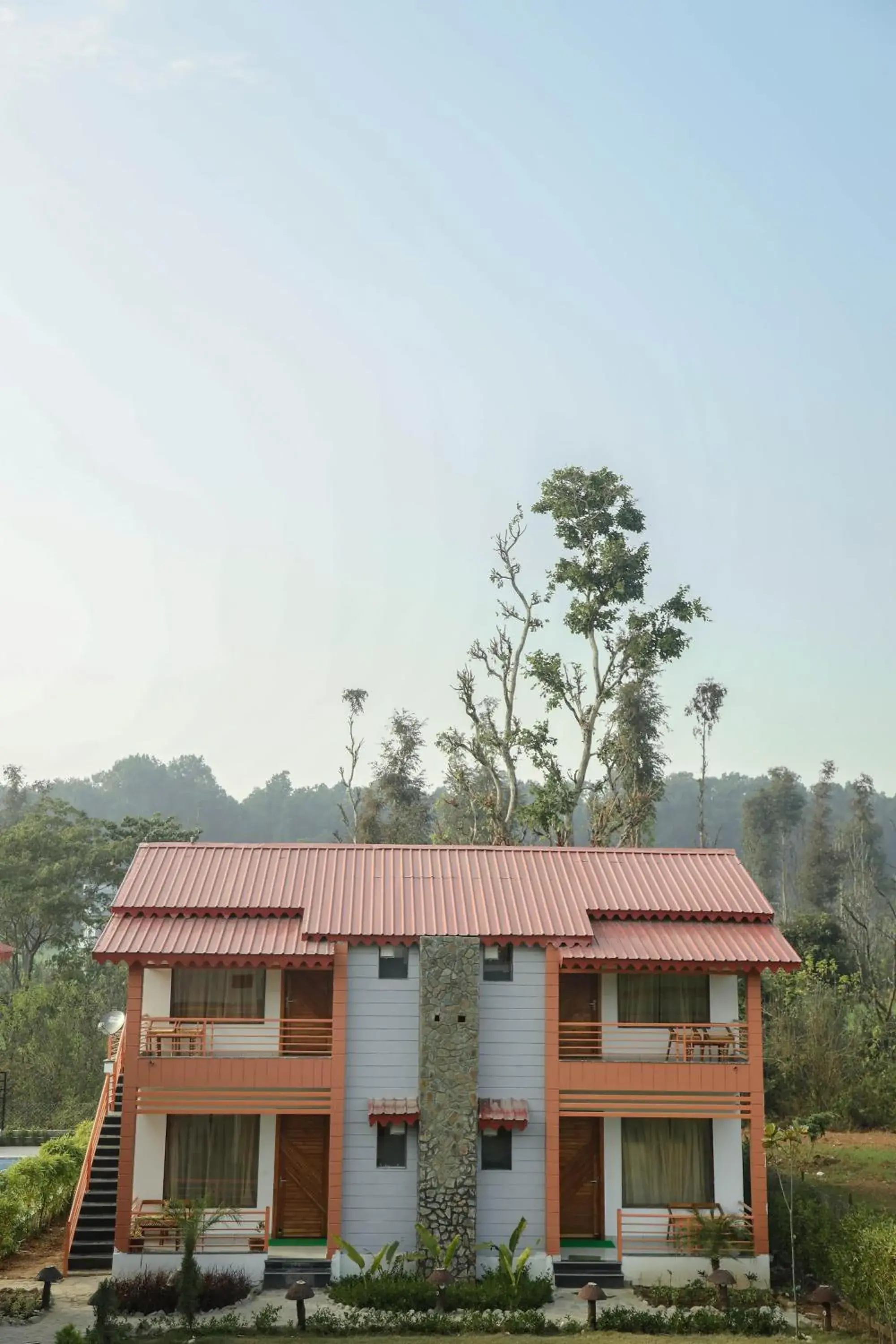 Property building in KK Jungle View Resort - Jim Corbett Property building in KK Jungle View Resort - Jim Corbett