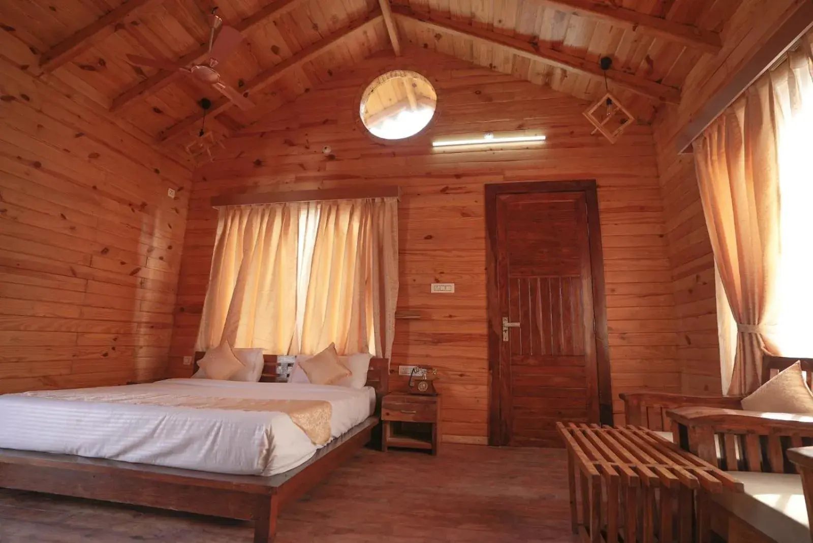 Property building, Bed in KK Jungle View Resort Property building, Bed in KK Jungle View Resort