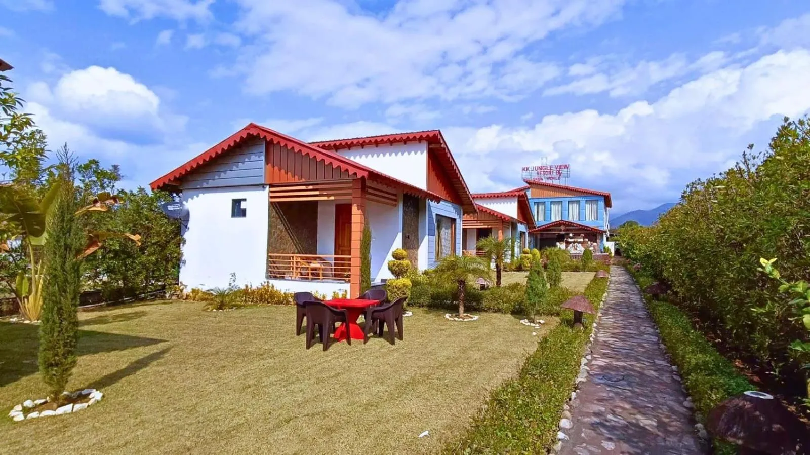 Property building in KK Jungle View Resort