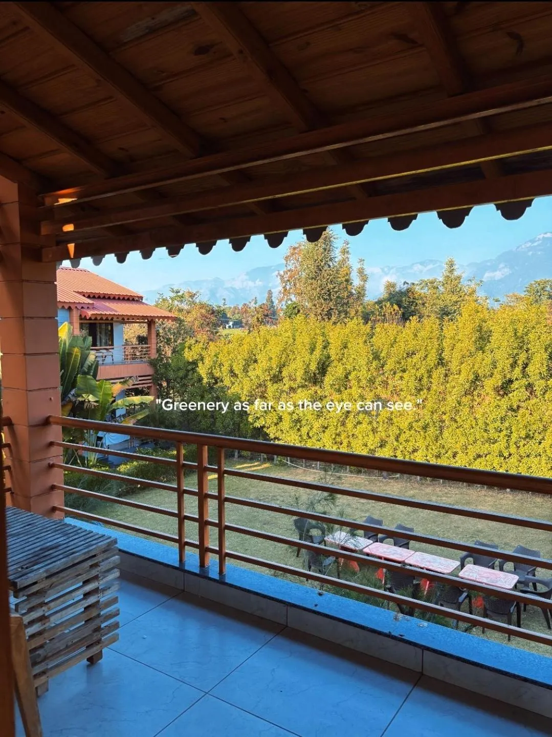 Balcony/Terrace in KK Jungle View Resort
