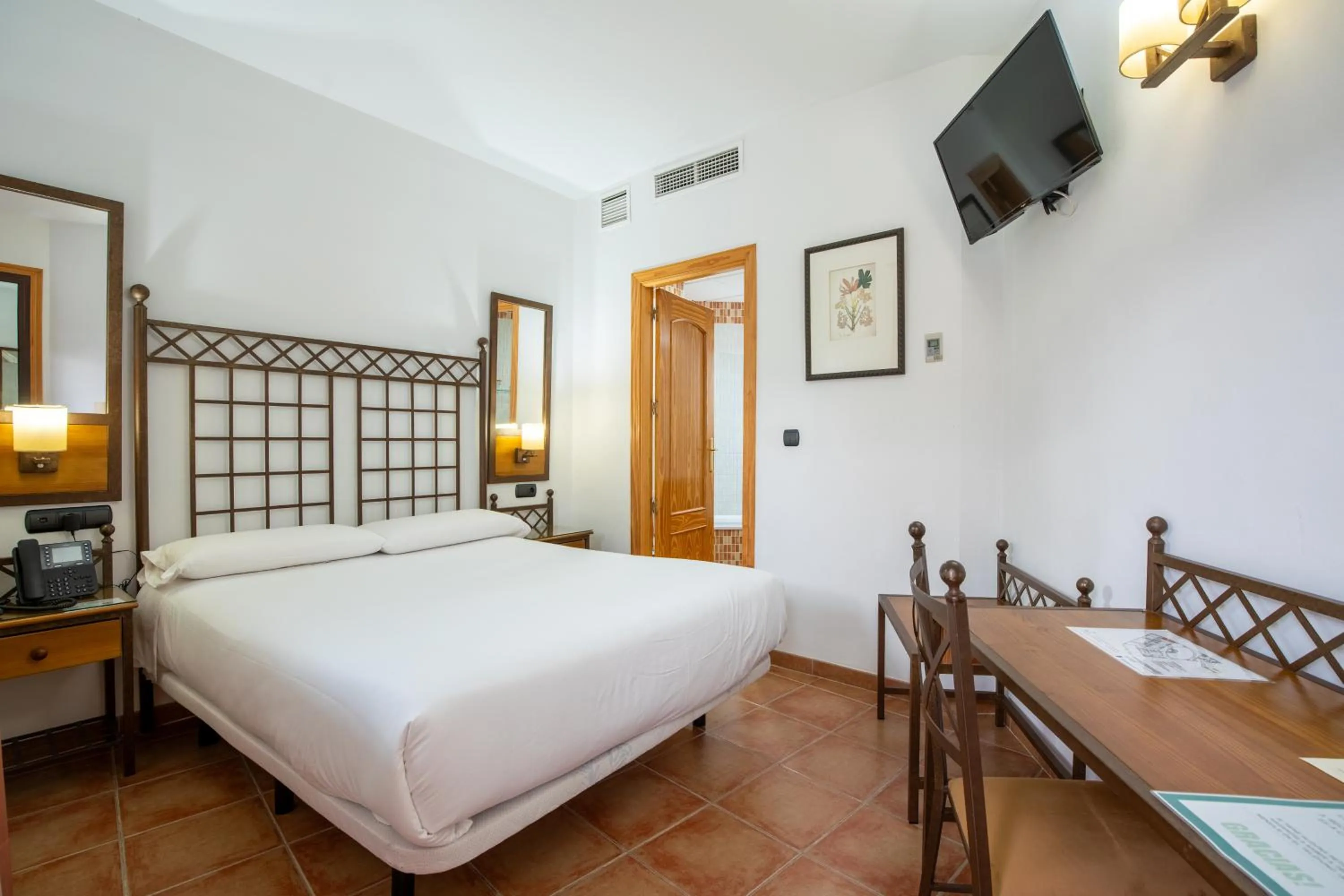 Bedroom, Bed in HOTEL HACIENDA SANTA BARBARA