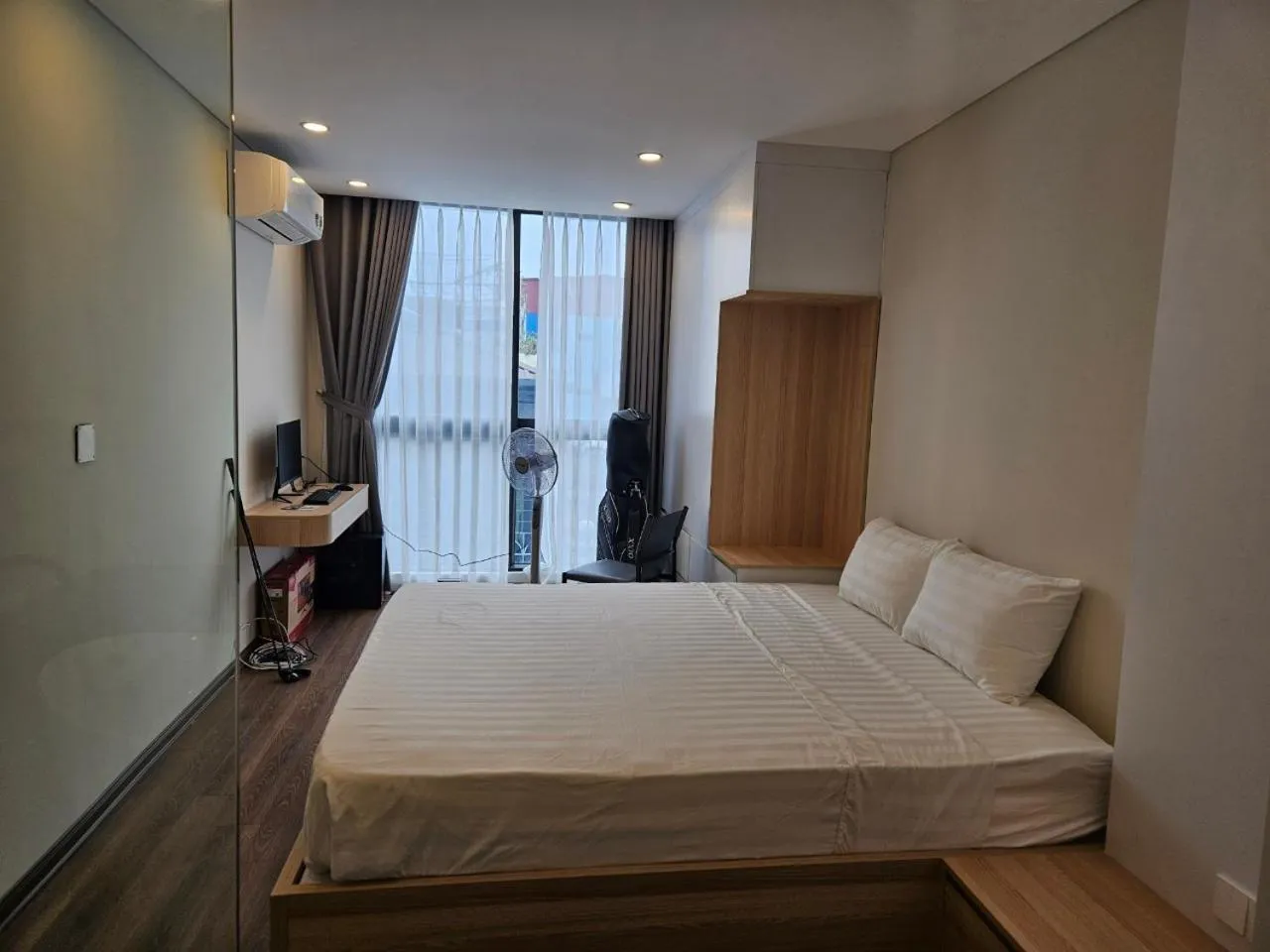 Bed in Ruby Serviced Apartment Phan Ke Binh