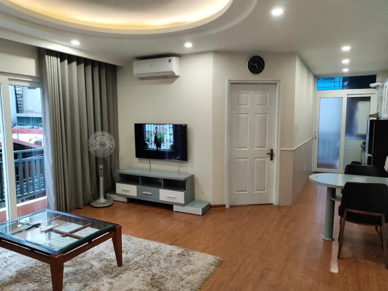 Living room in Ruby Serviced Apartment Phan Ke Binh