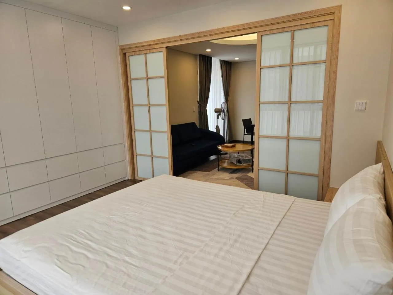 Bed in Ruby Serviced Apartment Phan Ke Binh