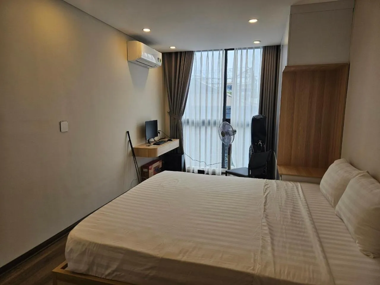 Bed in Ruby Serviced Apartment Phan Ke Binh