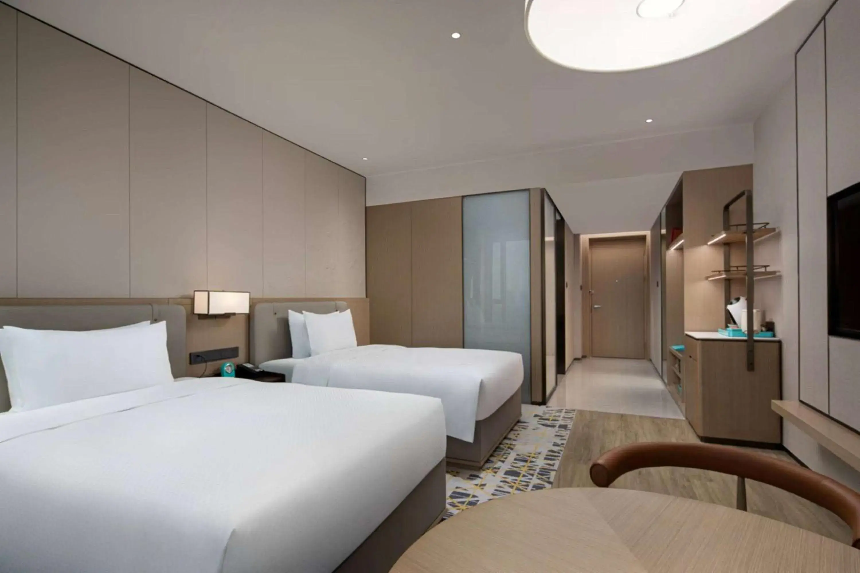 Photo of the whole room, Bed in Wyndham Changzhou Xinbei Photo of the whole room, Bed in Wyndham Changzhou Xinbei