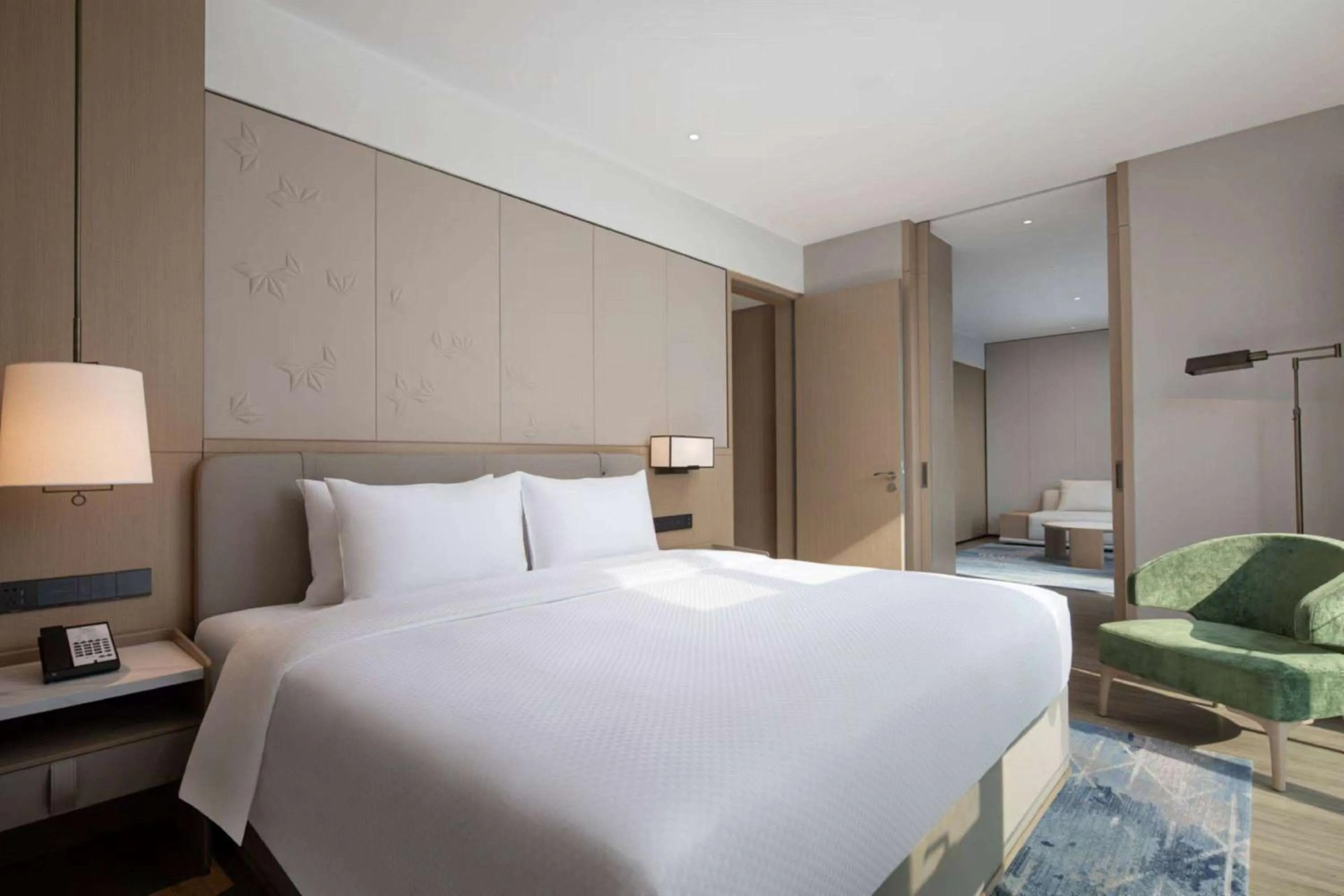 Photo of the whole room, Bed in Wyndham Changzhou Xinbei