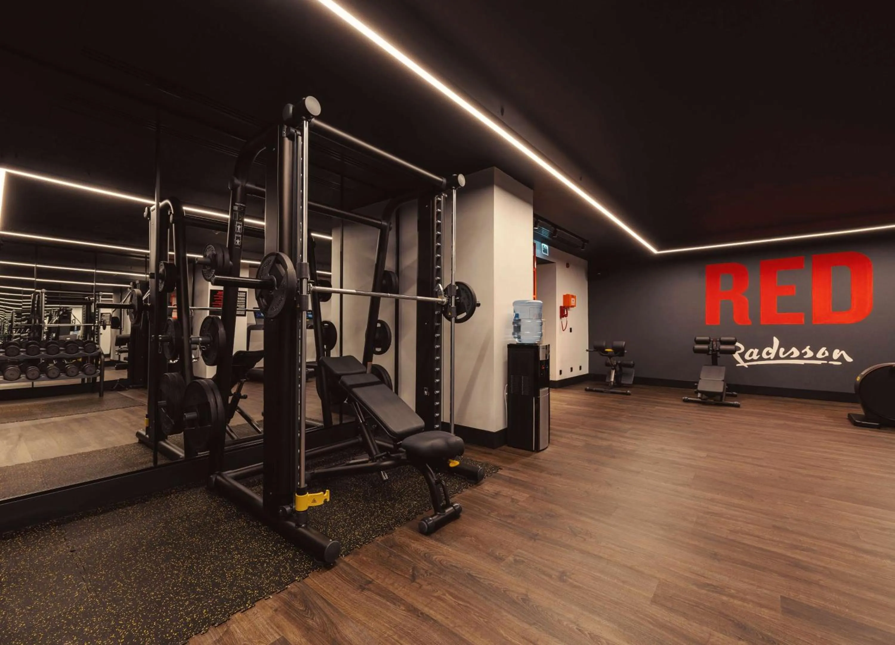 Fitness centre/facilities in Radisson RED Tbilisi