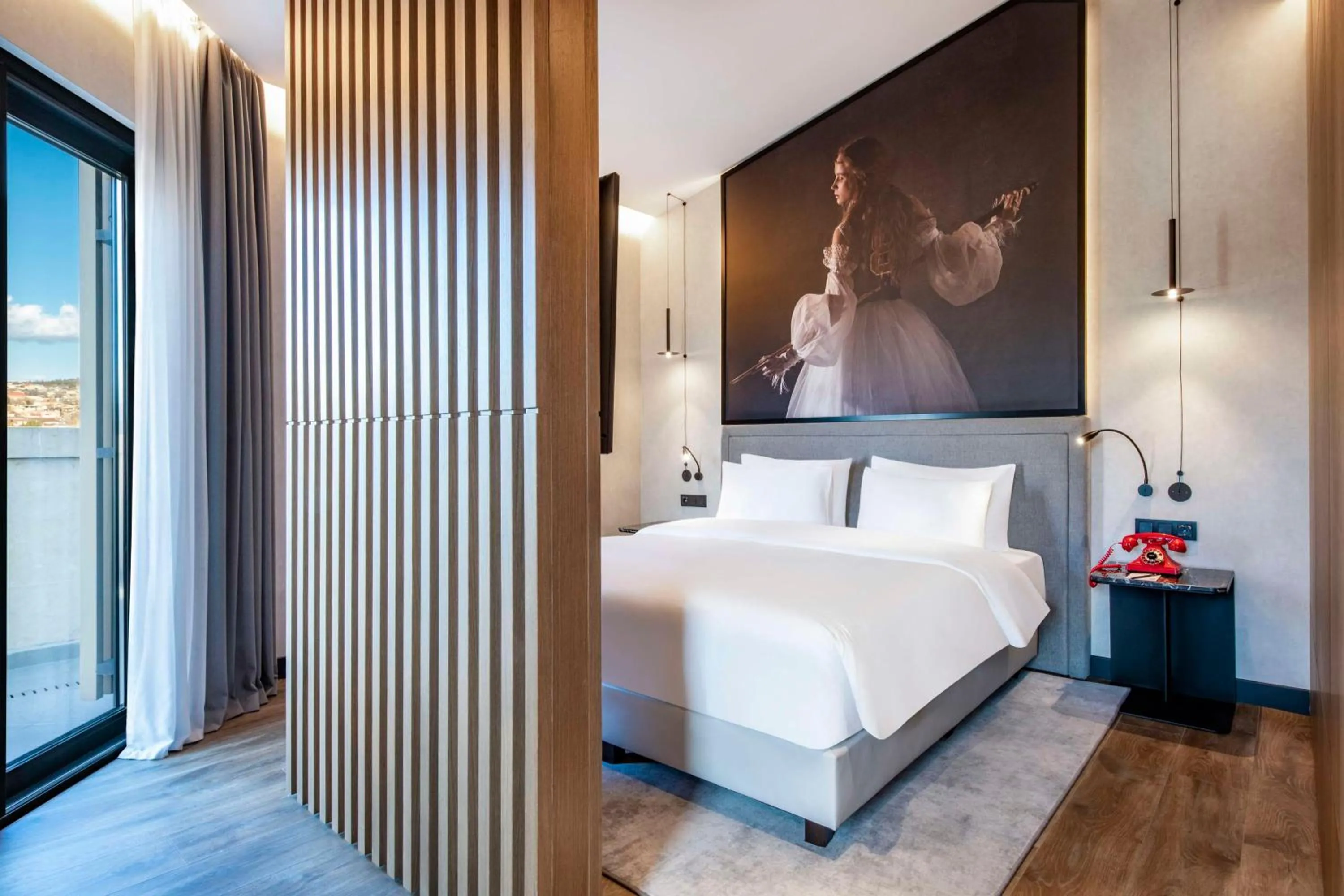 Photo of the whole room, Bed in Radisson RED Tbilisi