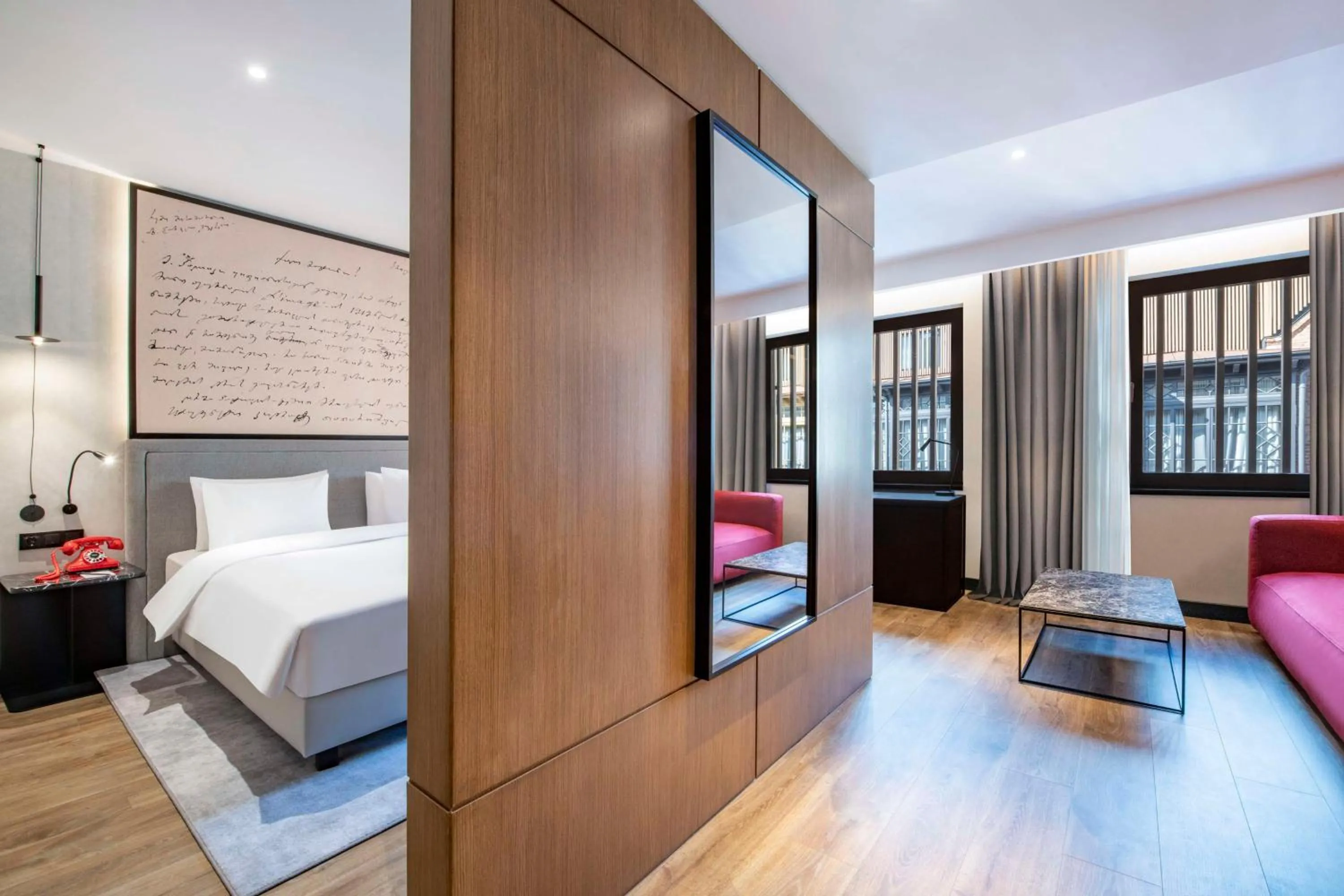 Bedroom, Bed in Radisson RED Tbilisi