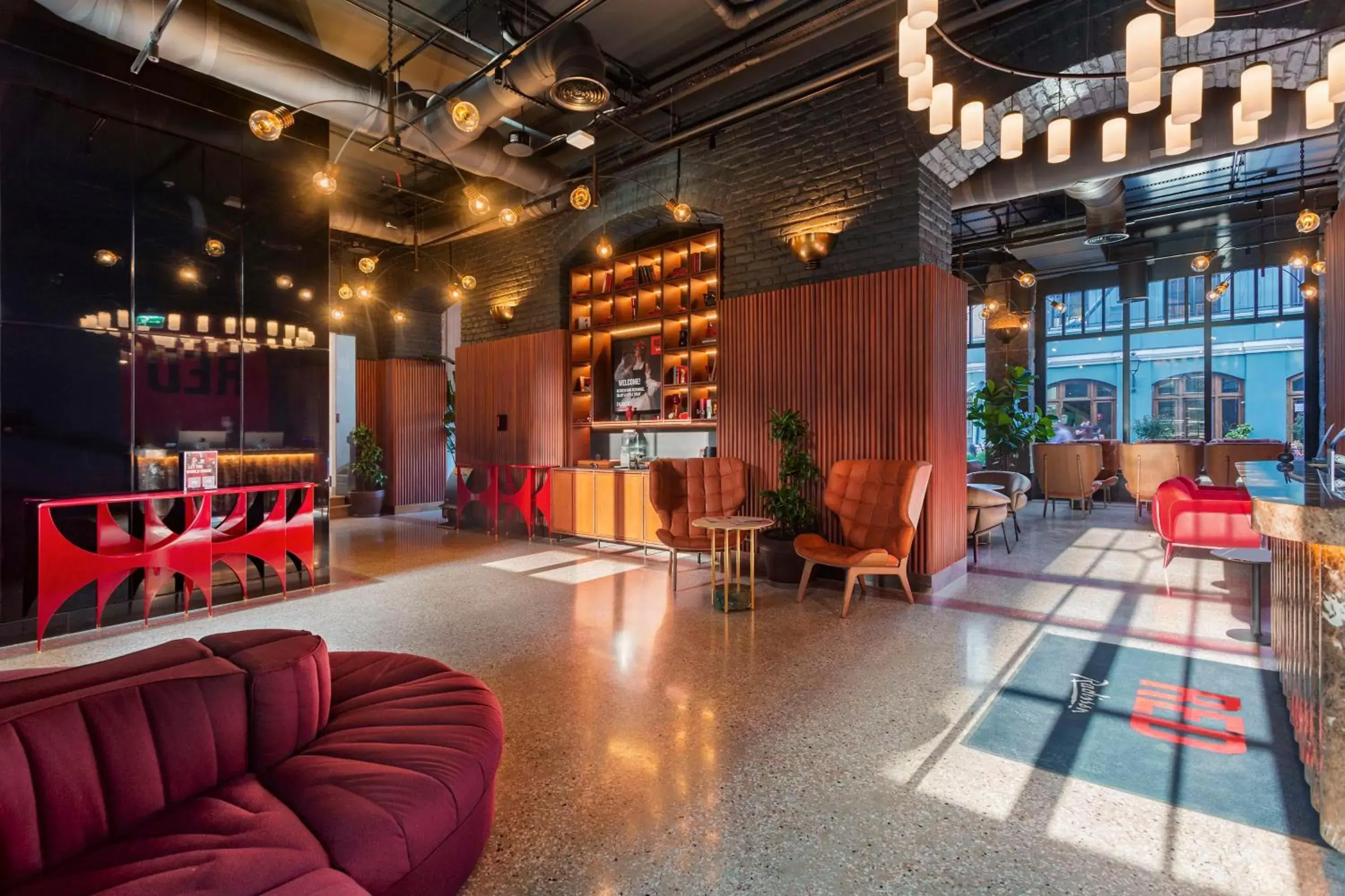 Lobby or reception in Radisson RED Tbilisi Lobby or reception in Radisson RED Tbilisi