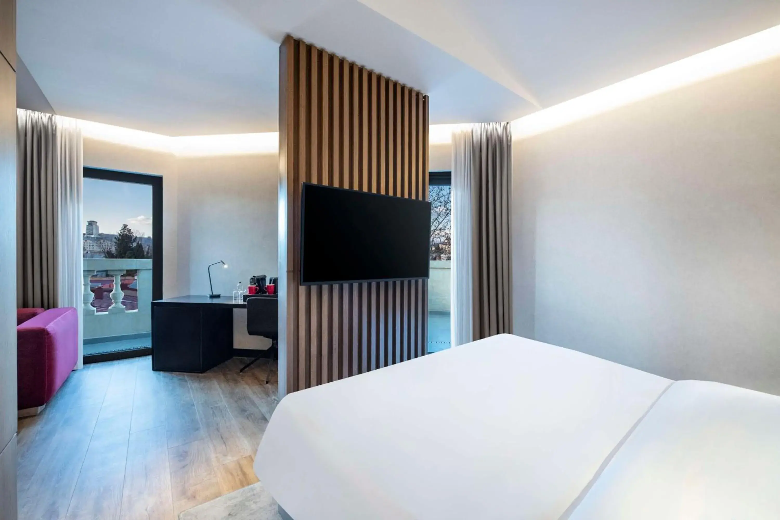 Photo of the whole room, Bed in Radisson RED Tbilisi Photo of the whole room, Bed in Radisson RED Tbilisi