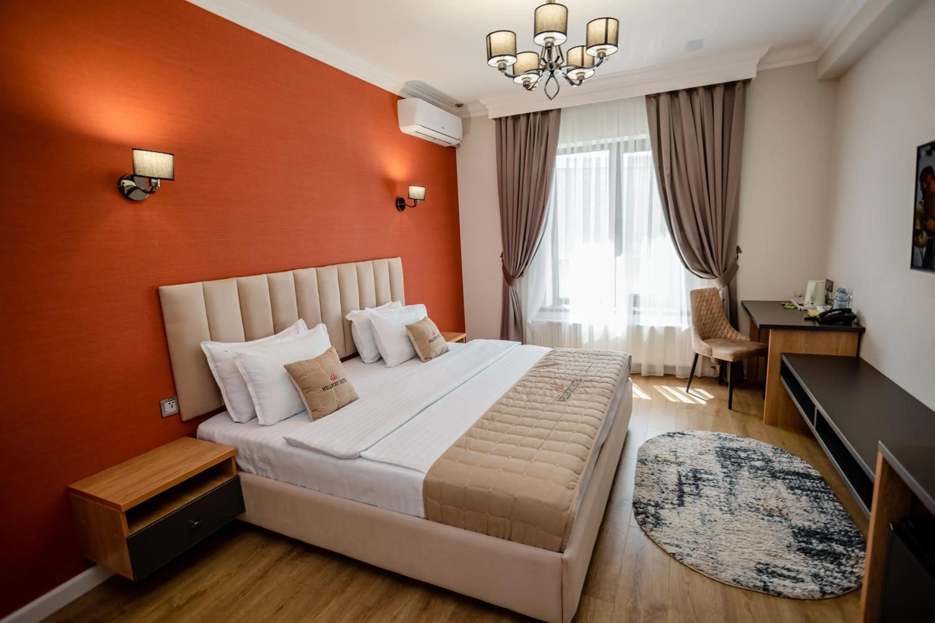 Bed in WELLFORT HOTEL