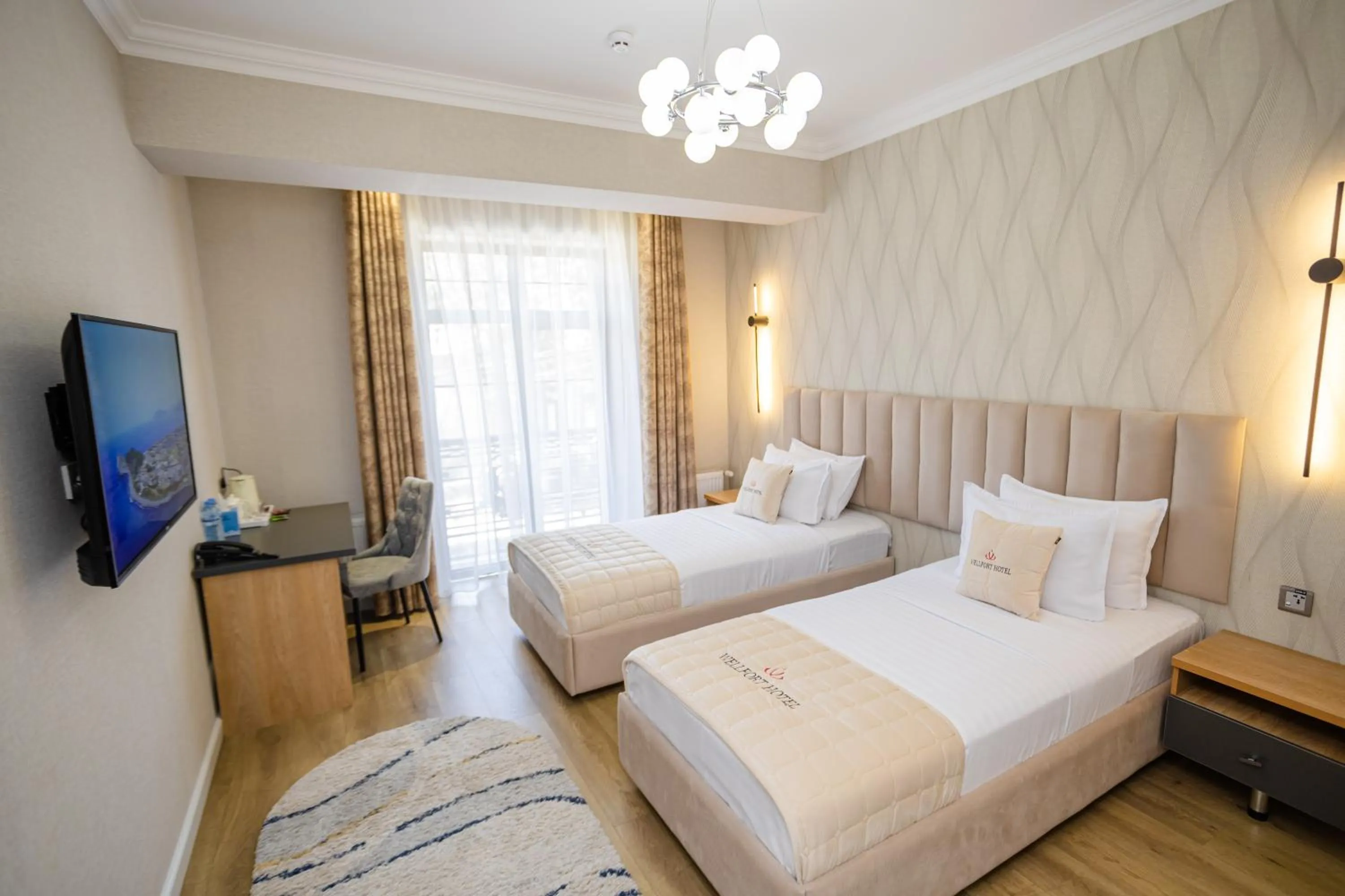 Bed in WELLFORT HOTEL