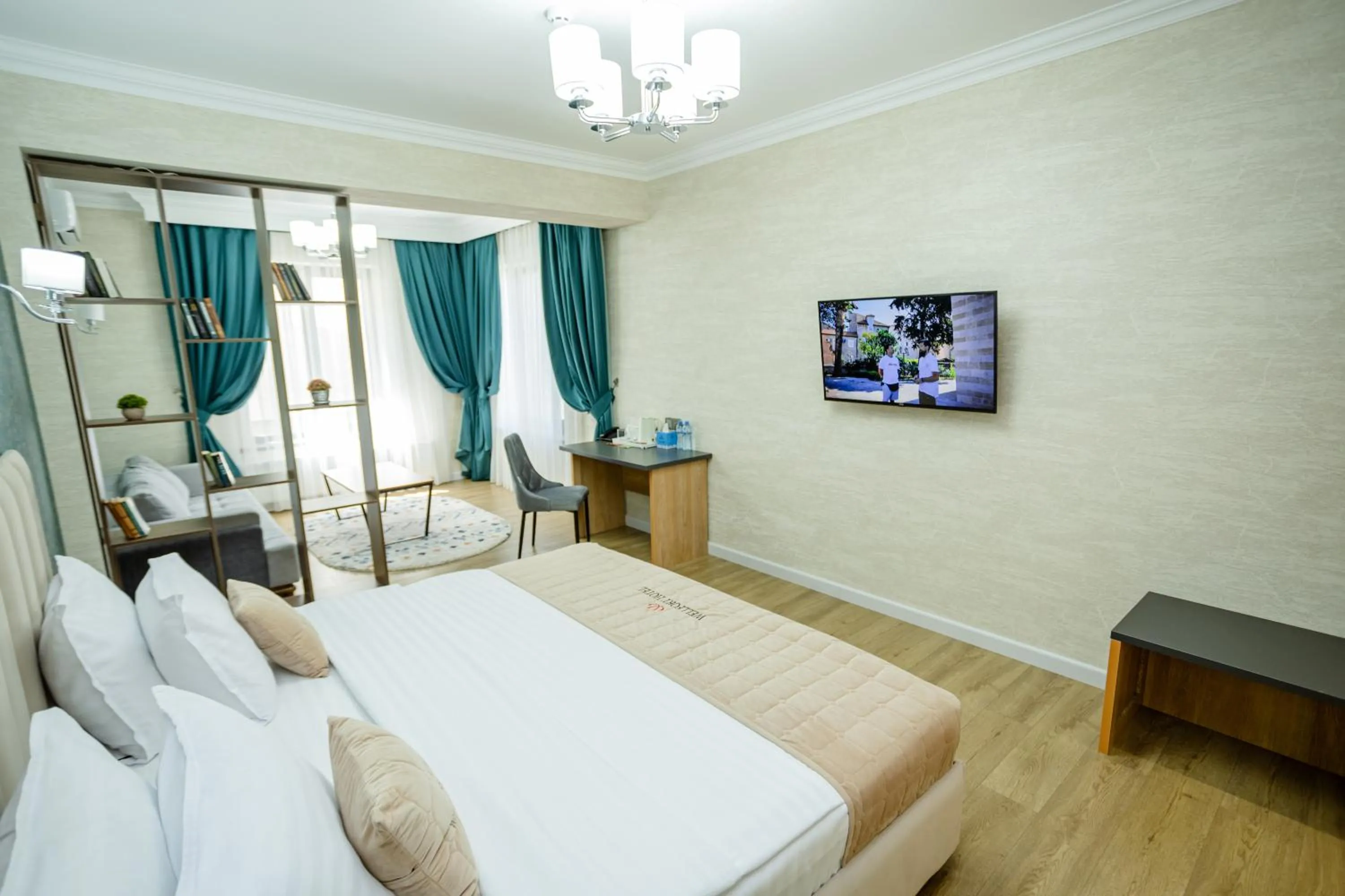 Bed in WELLFORT HOTEL