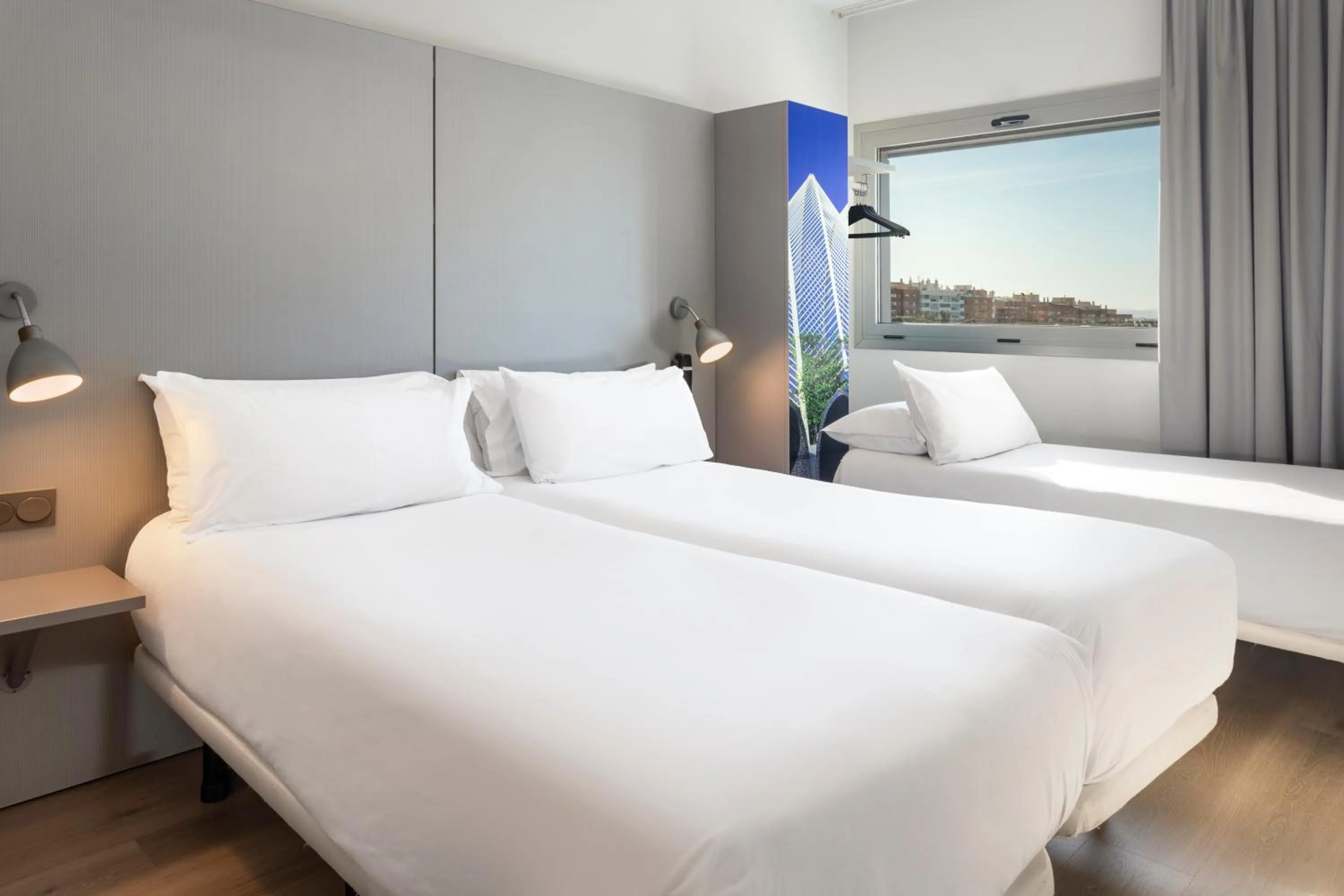 Bed in B&B HOTEL Valencia Aeropuerto