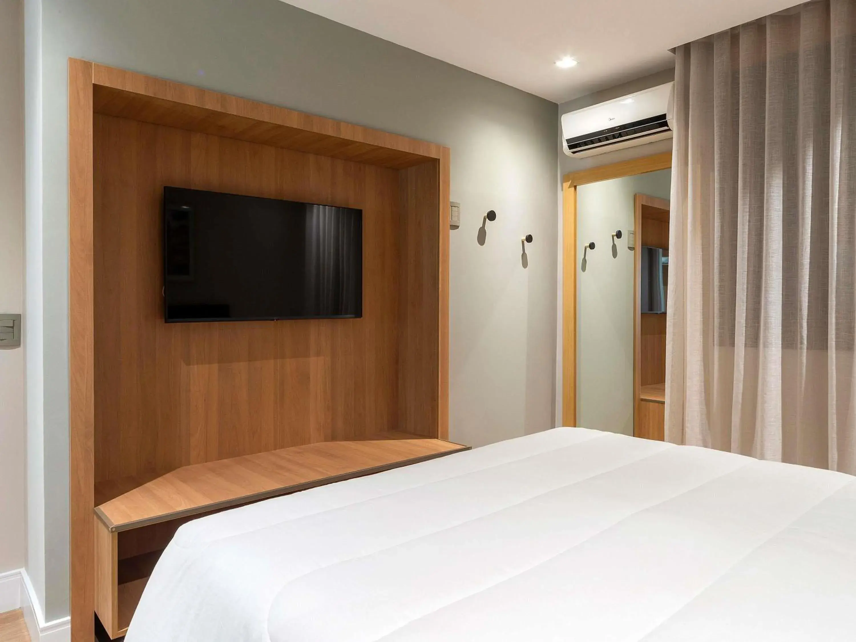 Bedroom, Bed in Manhattan Porto Alegre by Mercure - 5 minutos do Hospital Moinhos de Vento Bedroom, Bed in Manhattan Porto Alegre by Mercure - 5 minutos do Hospital Moinhos de Vento