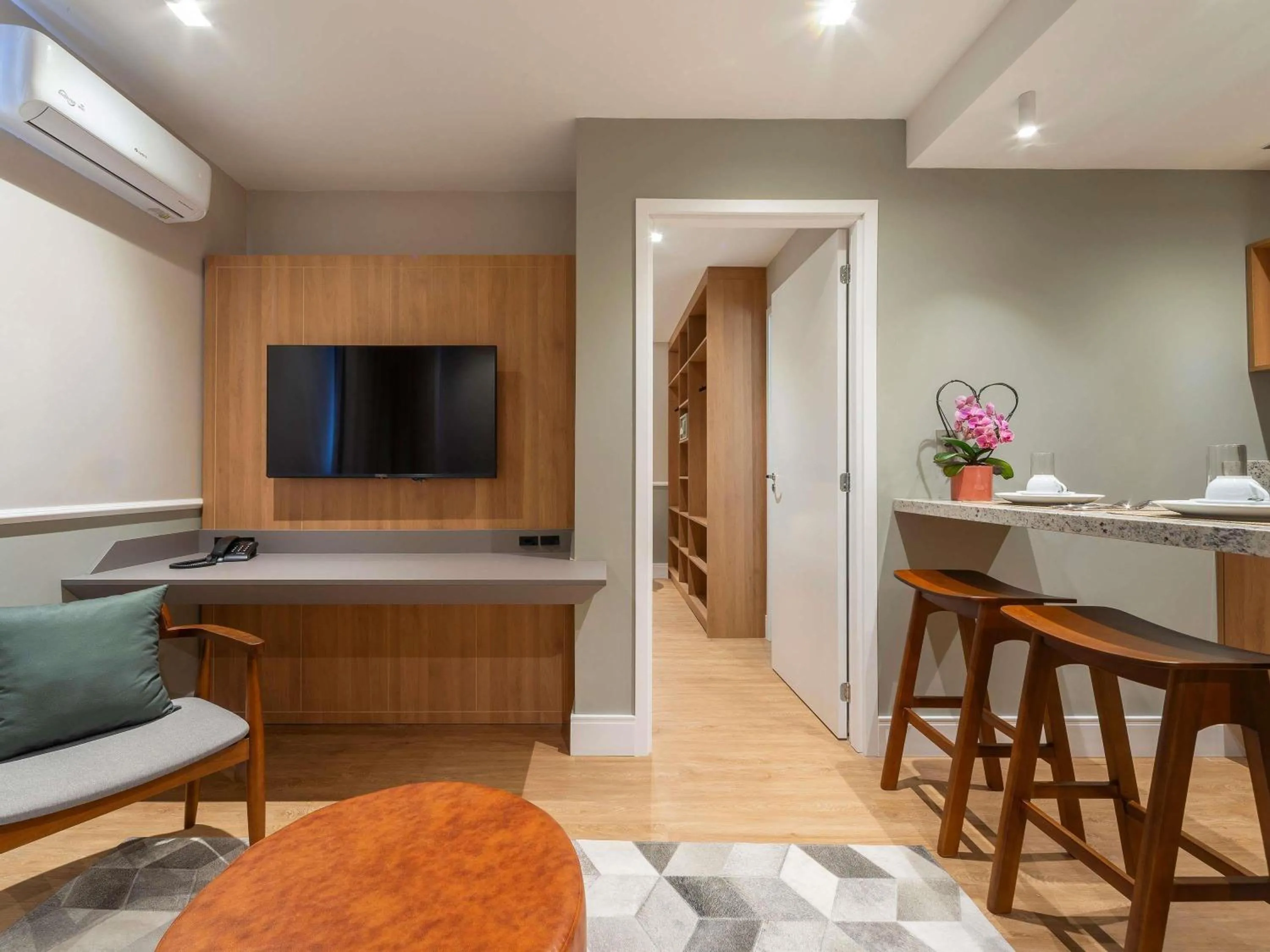 Bedroom in Manhattan Porto Alegre by Mercure - 5 minutos do Hospital Moinhos de Vento