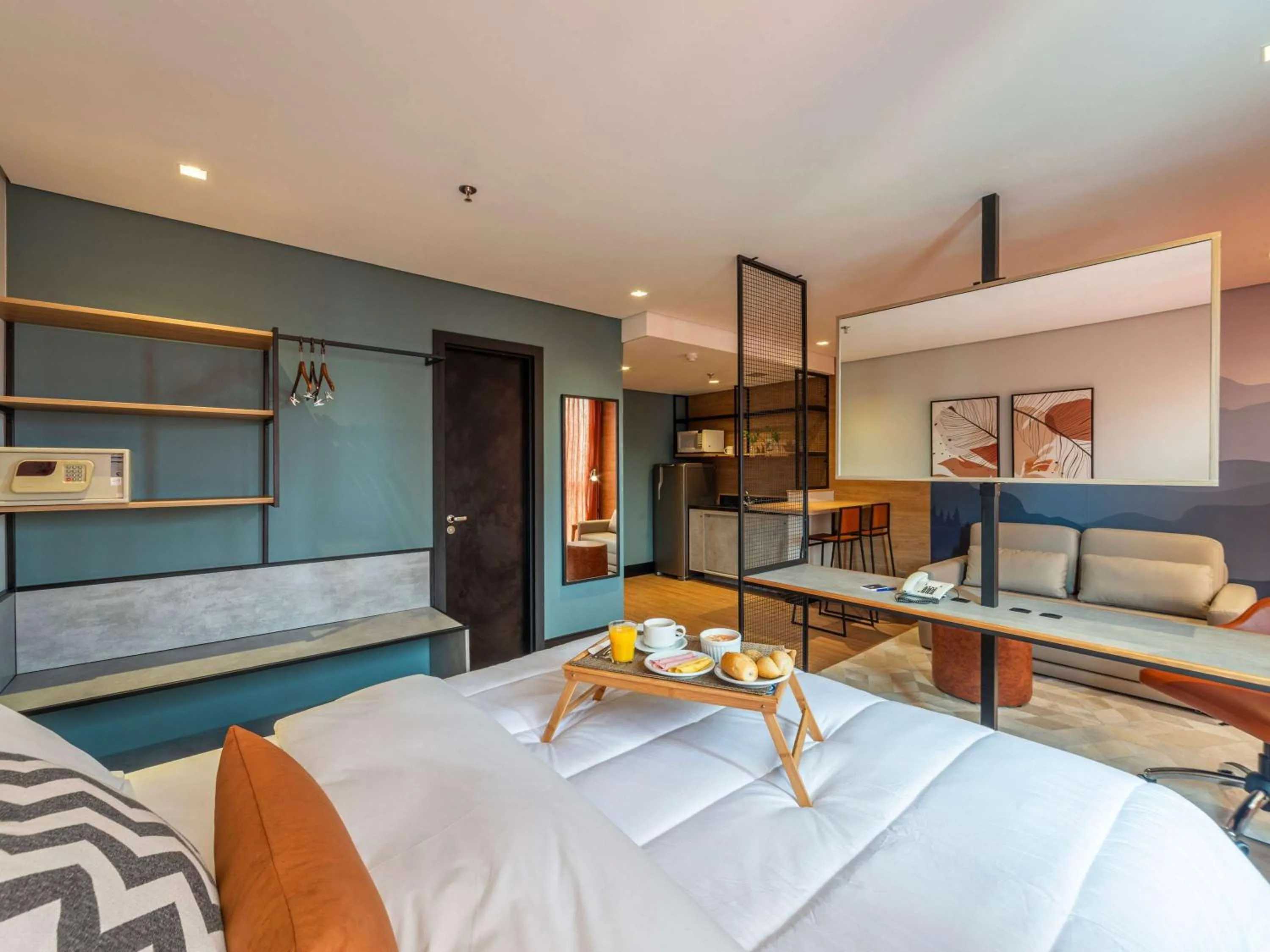 Bedroom, Bed in Manhattan Porto Alegre by Mercure - 5 minutos do Hospital Moinhos de Vento