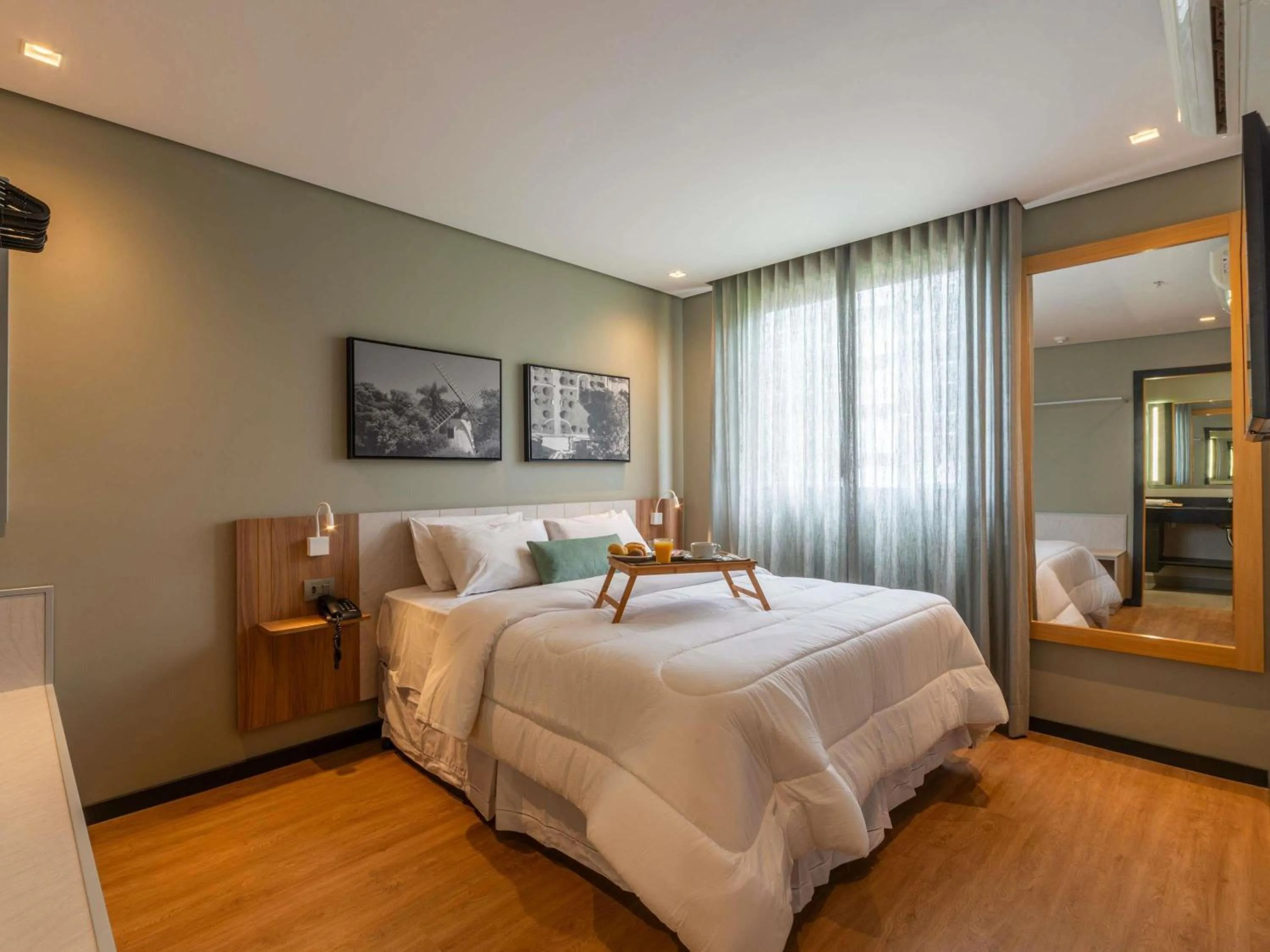 Bedroom, Bed in Manhattan Porto Alegre by Mercure - 5 minutos do Hospital Moinhos de Vento