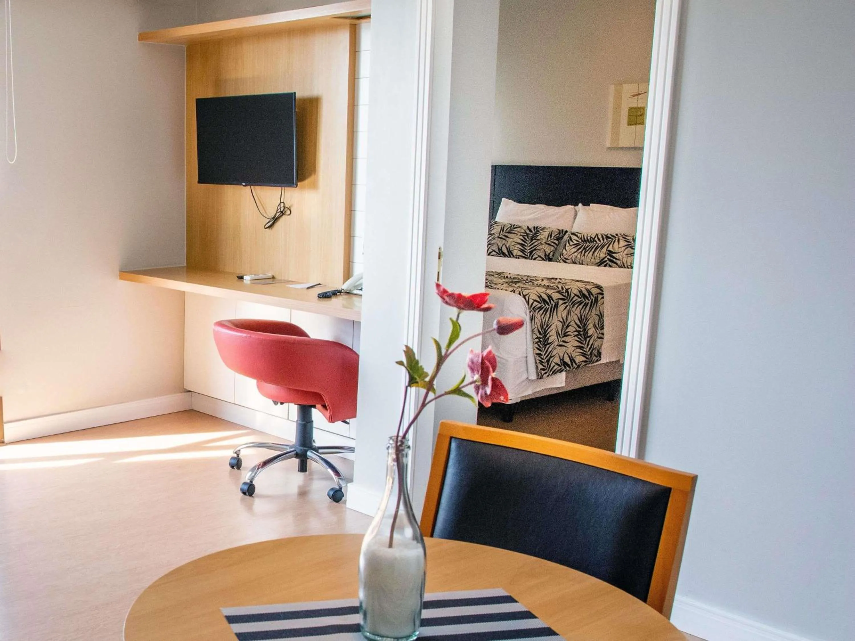 Bedroom, Bed in Manhattan Porto Alegre by Mercure - 5 minutos do Hospital Moinhos de Vento