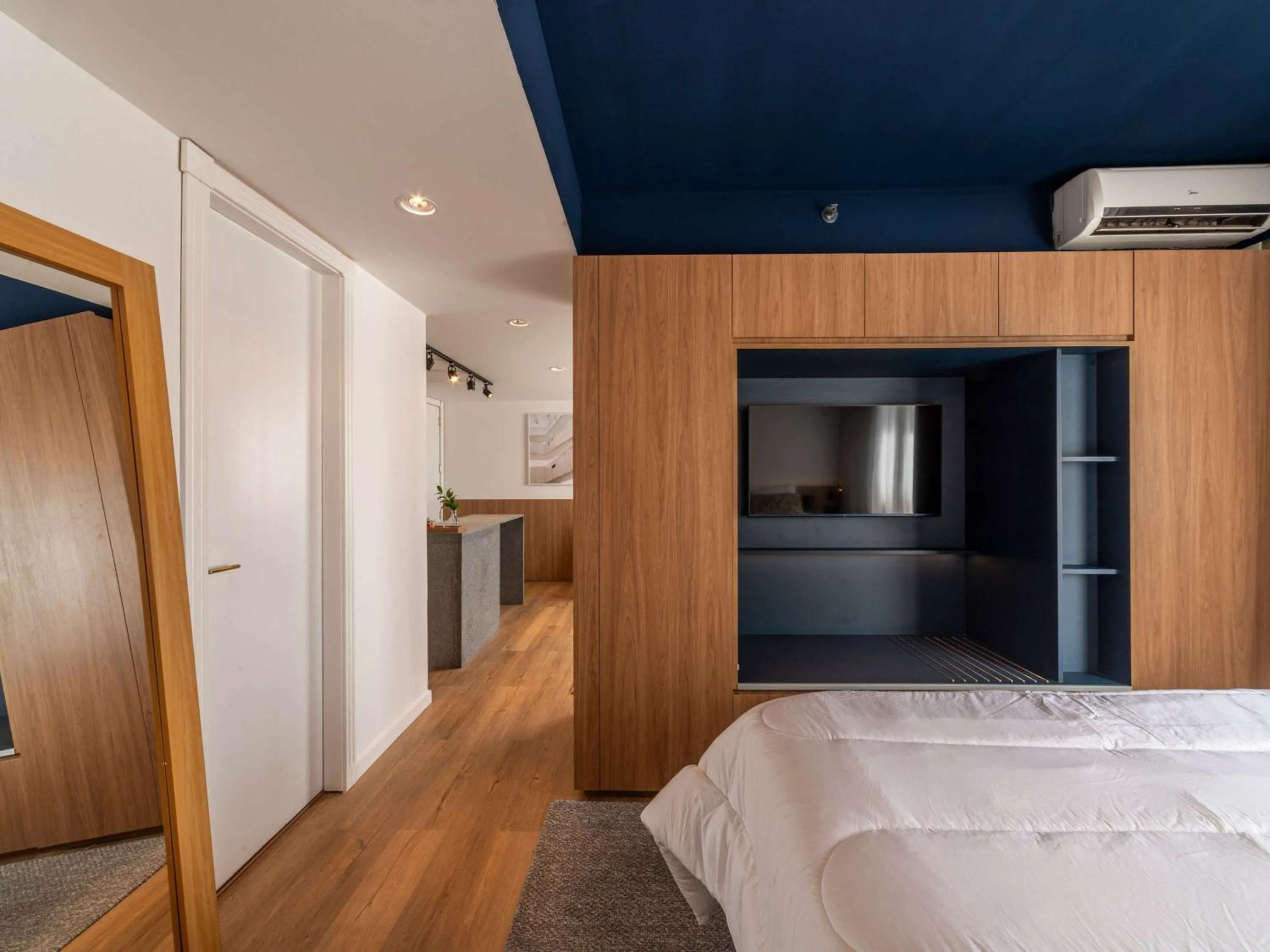 Bedroom, Bed in Manhattan Porto Alegre by Mercure - 5 minutos do Hospital Moinhos de Vento