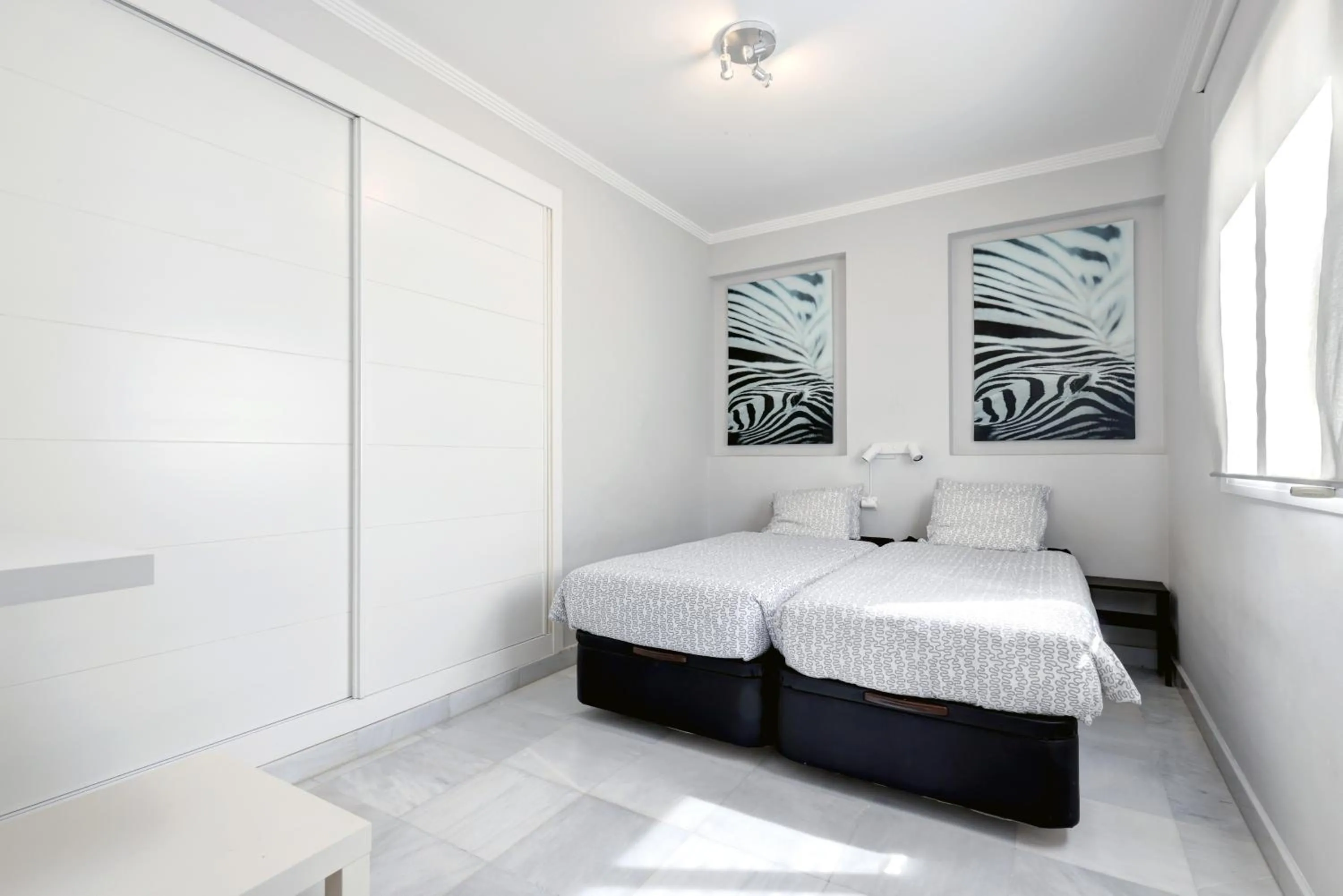 Living room, Bed in Mirador de la Cala