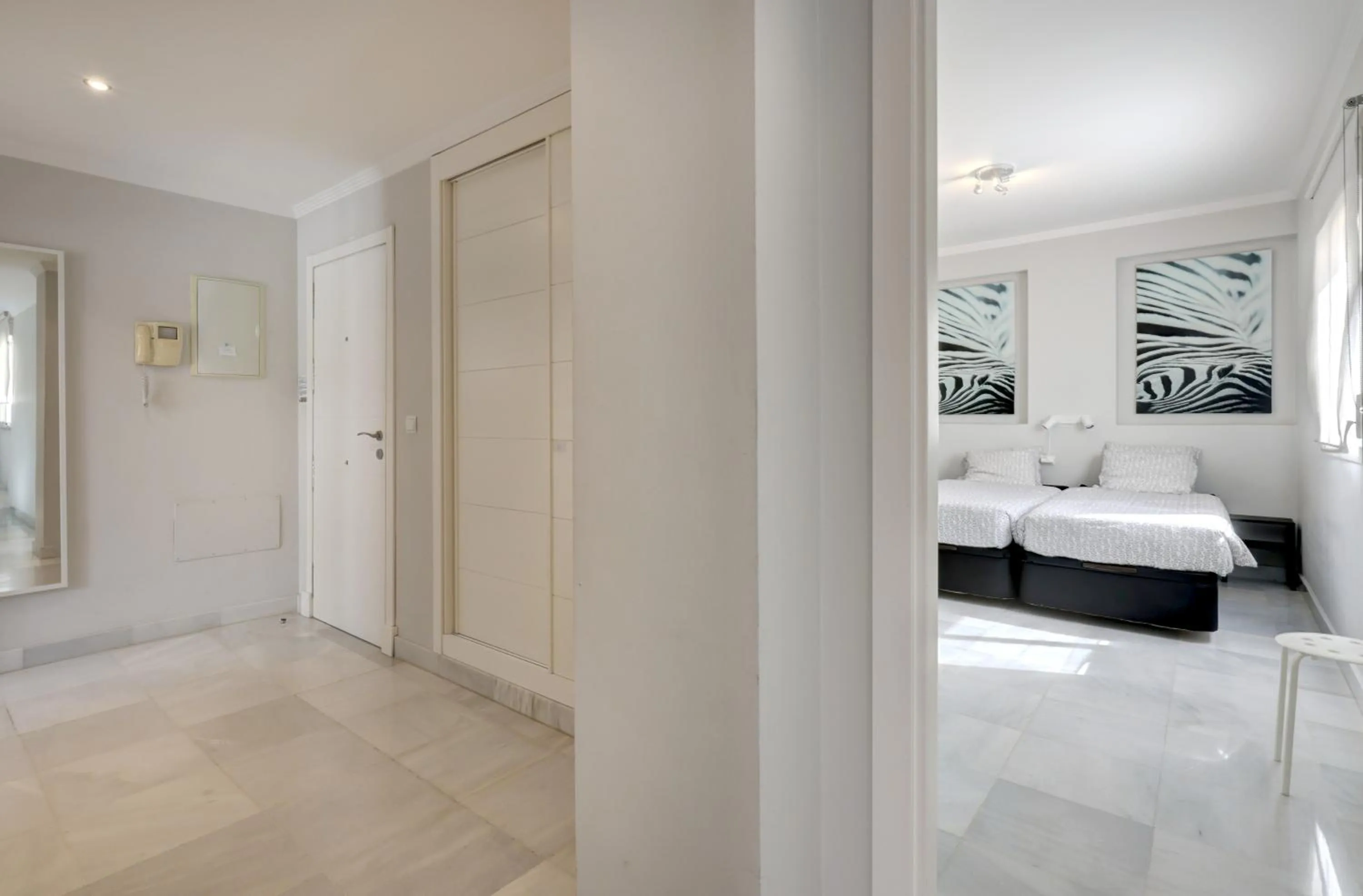 Living room, Bed in Mirador de la Cala