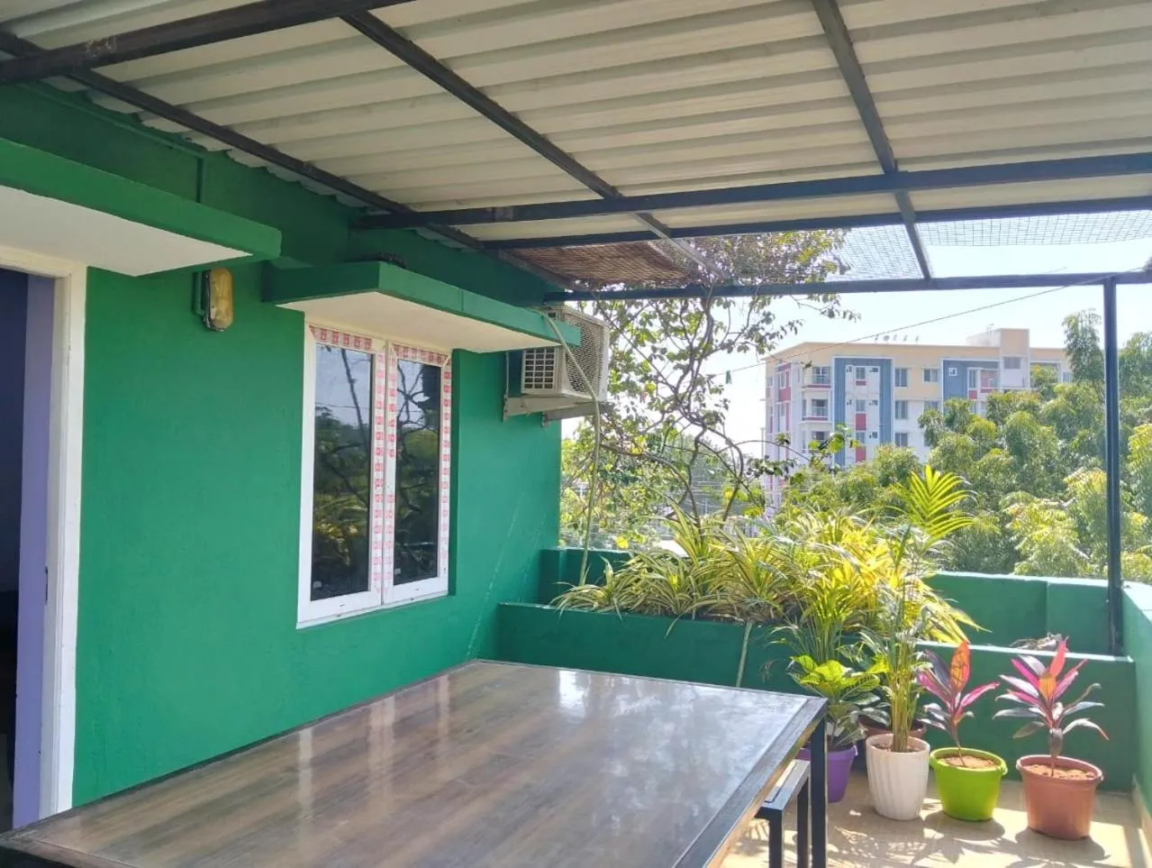 Garden in ASSHAPPYSTAYINN HOTEL