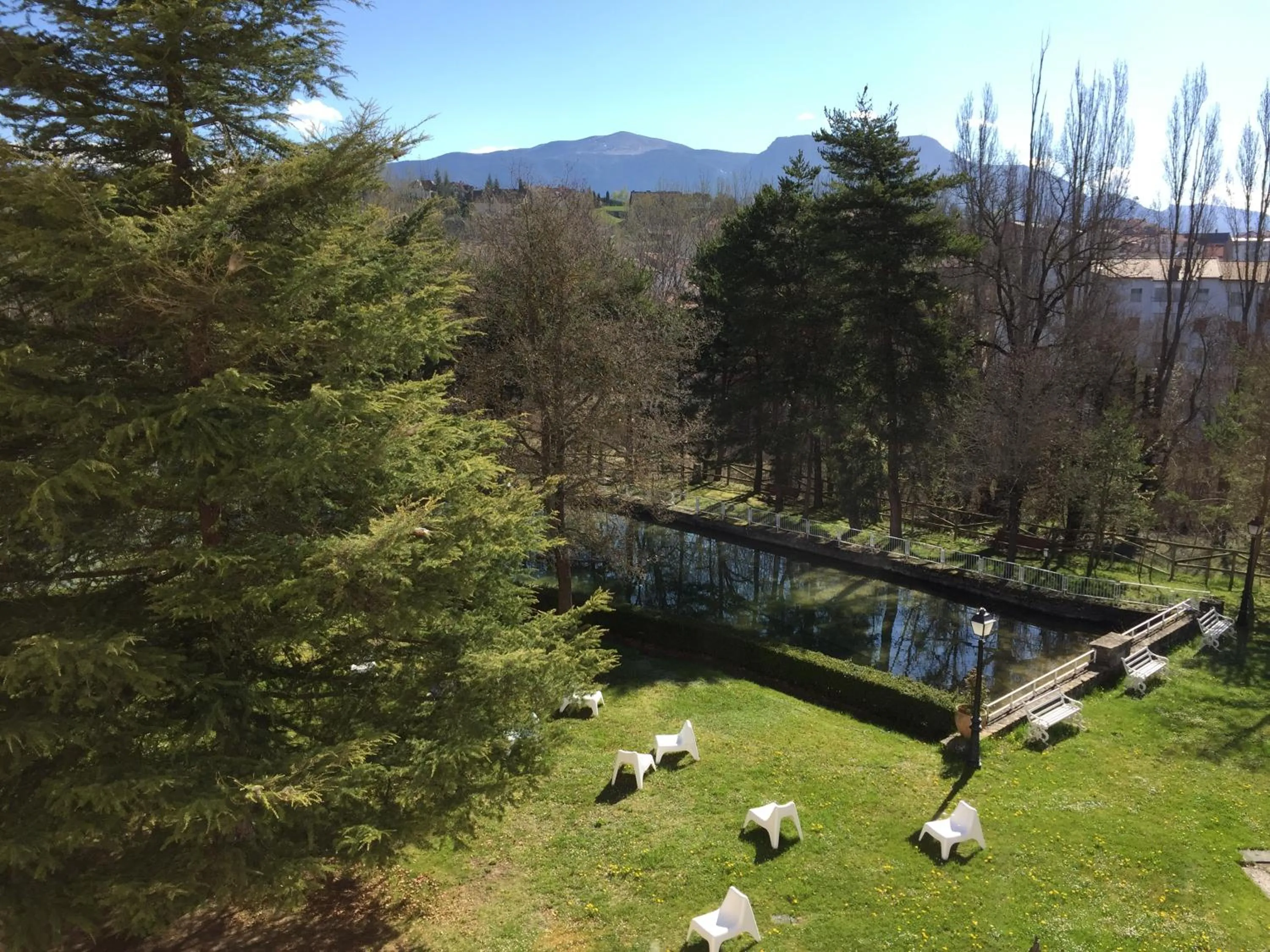 Garden in Hotel La Pardina