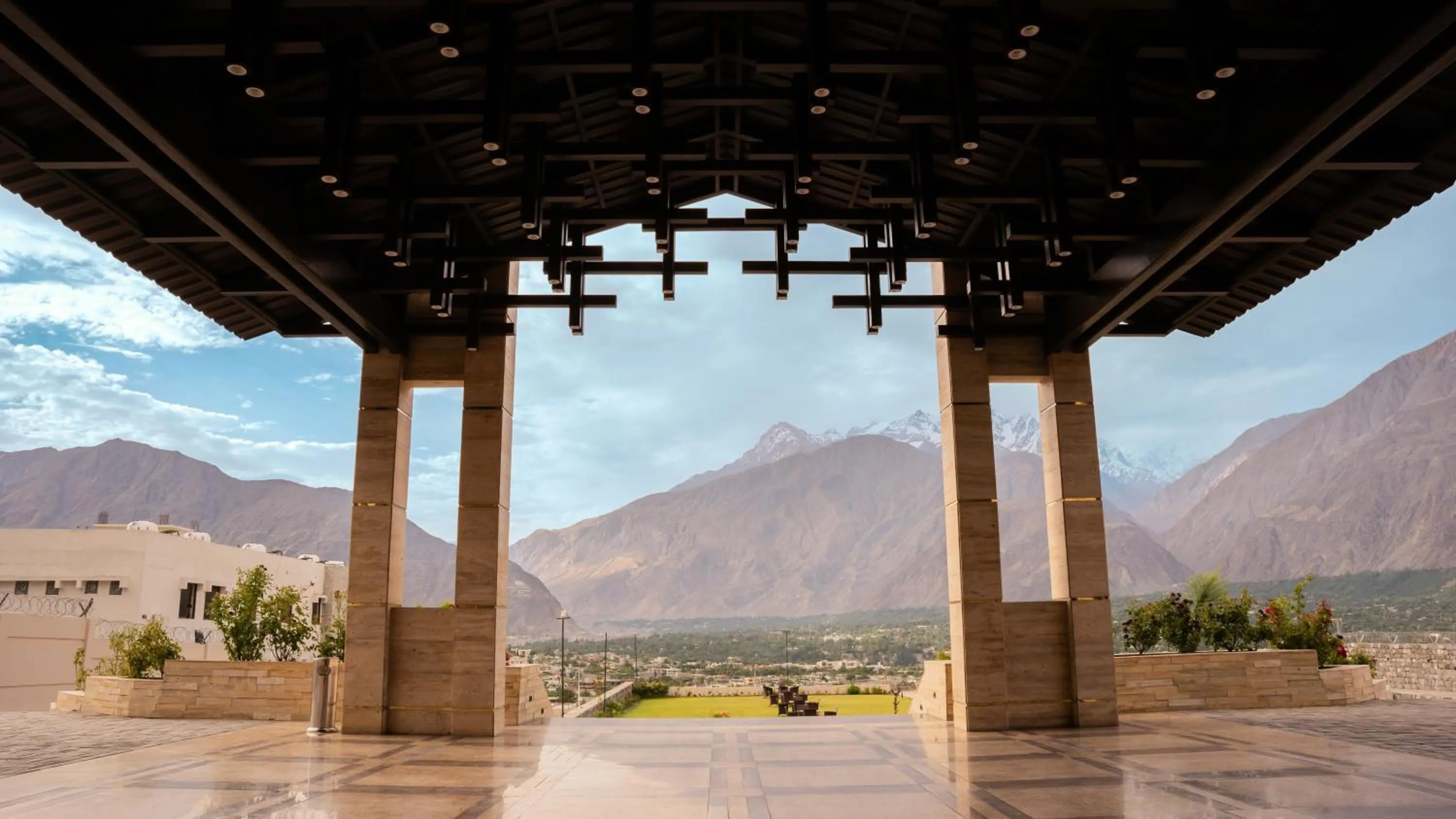 Patio in Ramada Resort by Wyndham Gilgit