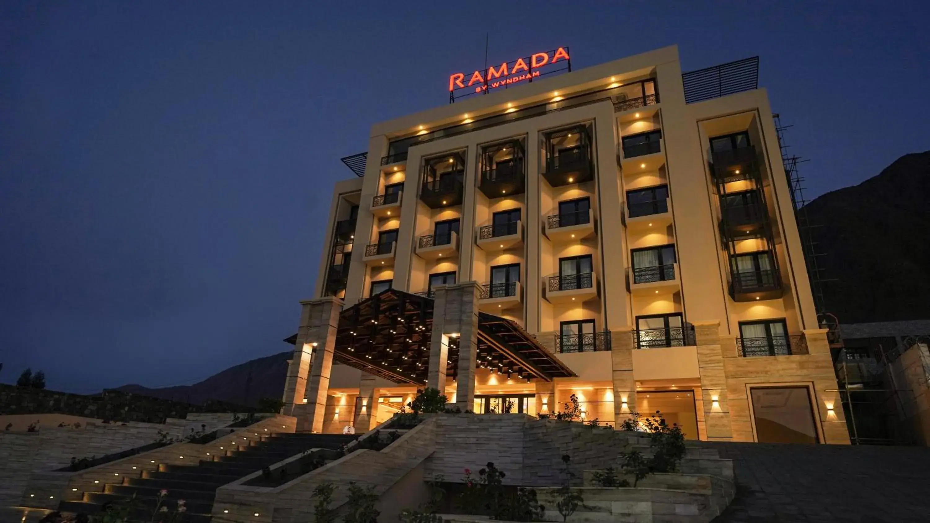 Property building in Ramada Resort by Wyndham Gilgit Property building in Ramada Resort by Wyndham Gilgit