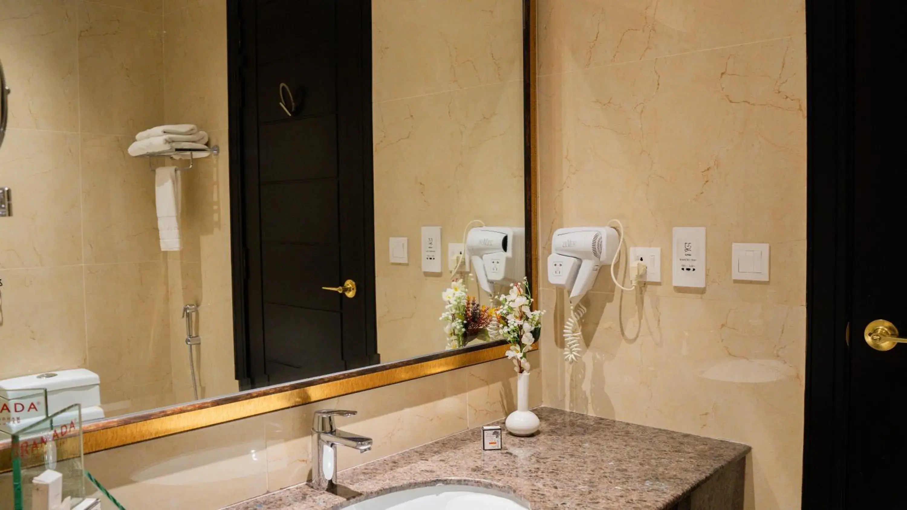 Bathroom in Ramada Resort by Wyndham Gilgit Bathroom in Ramada Resort by Wyndham Gilgit