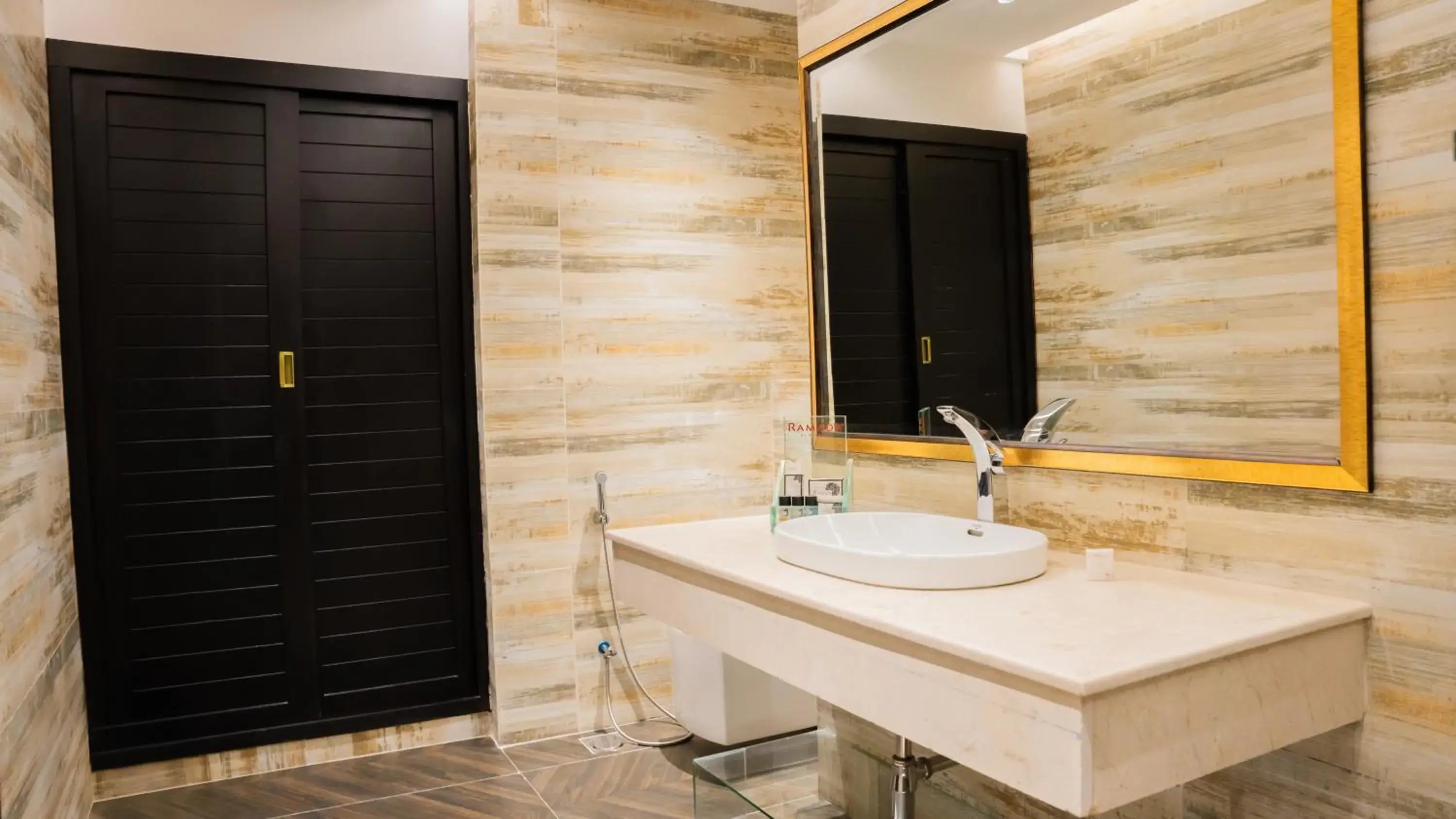 Bathroom in Ramada Resort by Wyndham Gilgit Bathroom in Ramada Resort by Wyndham Gilgit