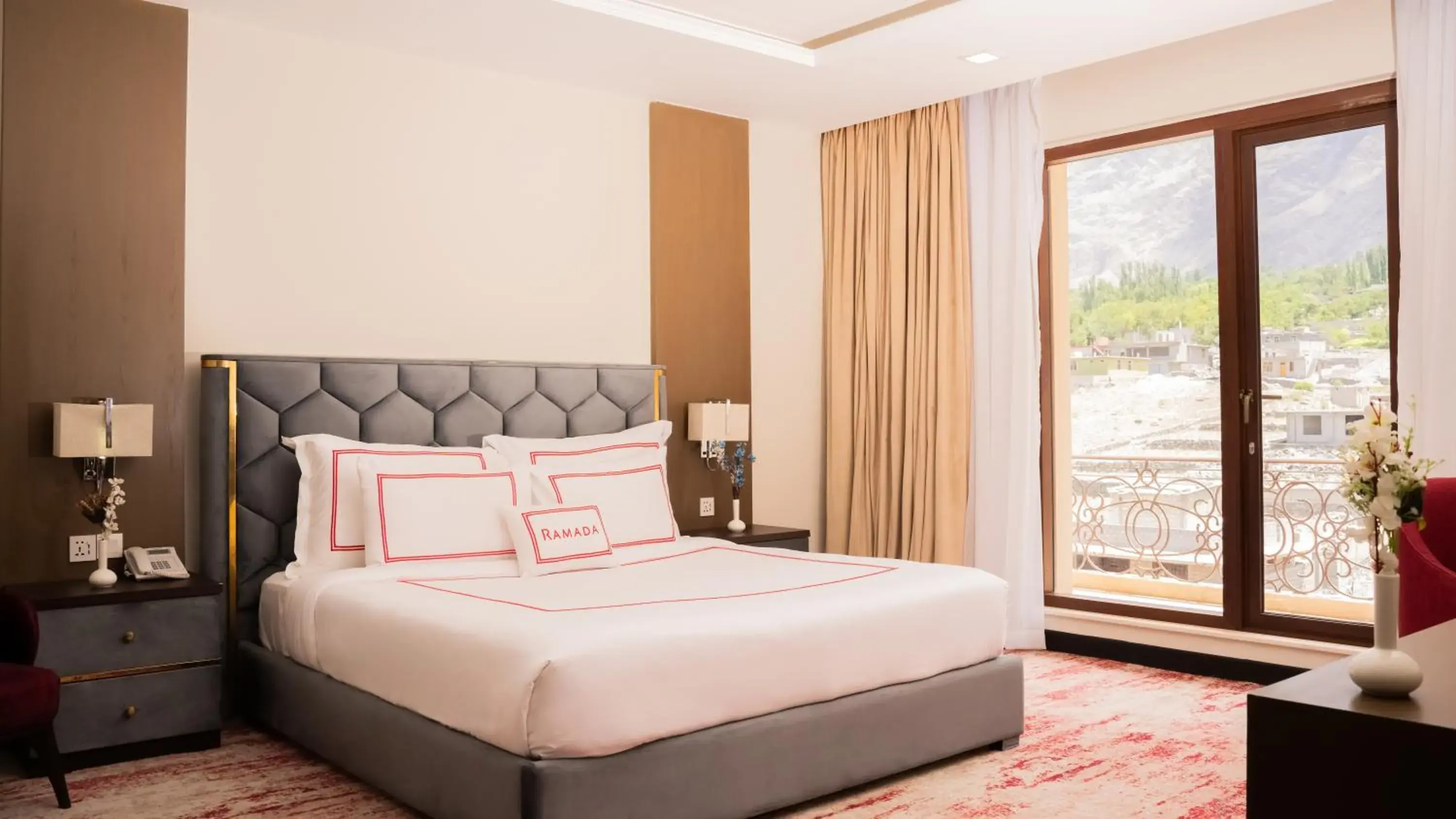 Photo of the whole room, Bed in Ramada Resort by Wyndham Gilgit Photo of the whole room, Bed in Ramada Resort by Wyndham Gilgit