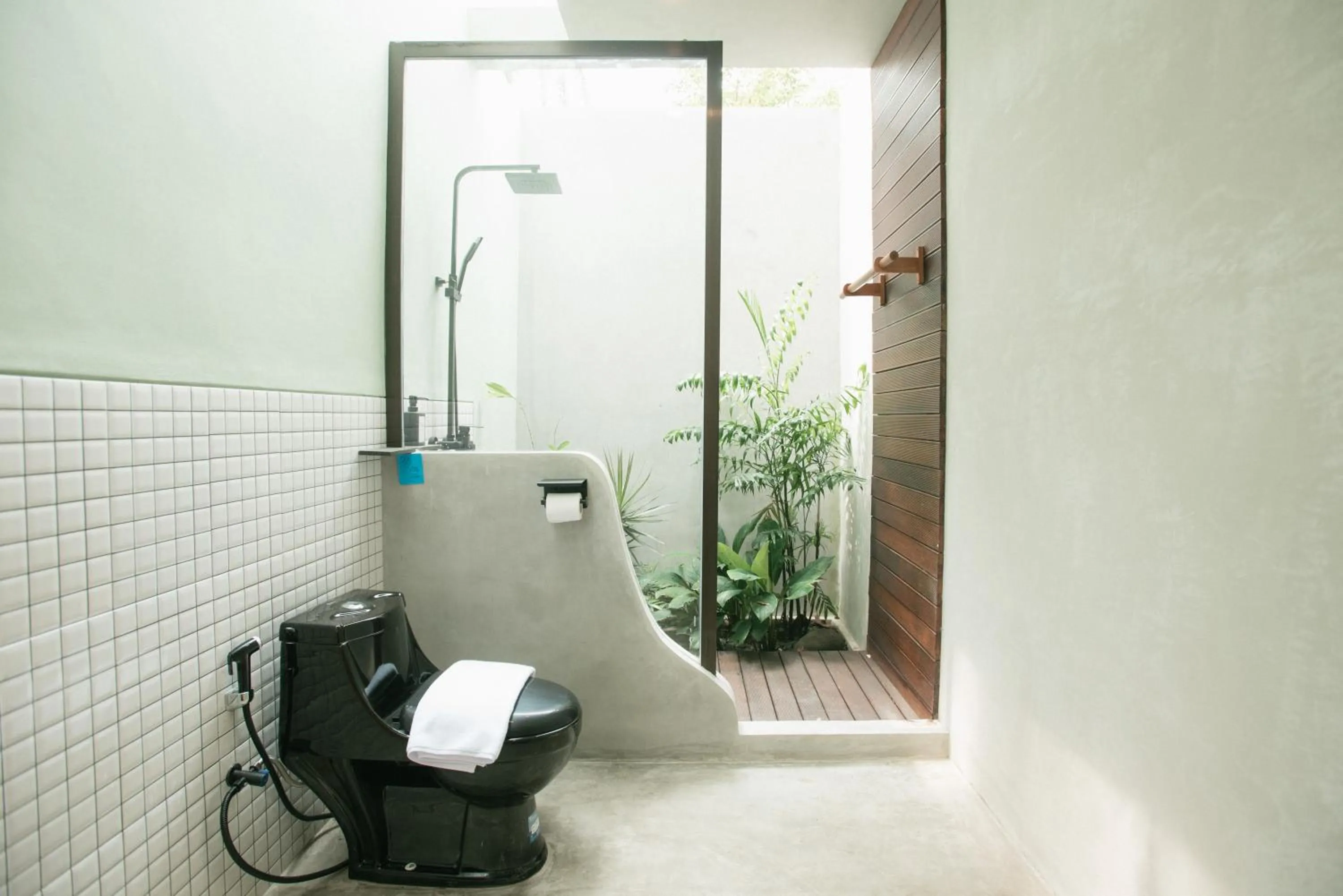 Shower in LAYANA FARMSTAY