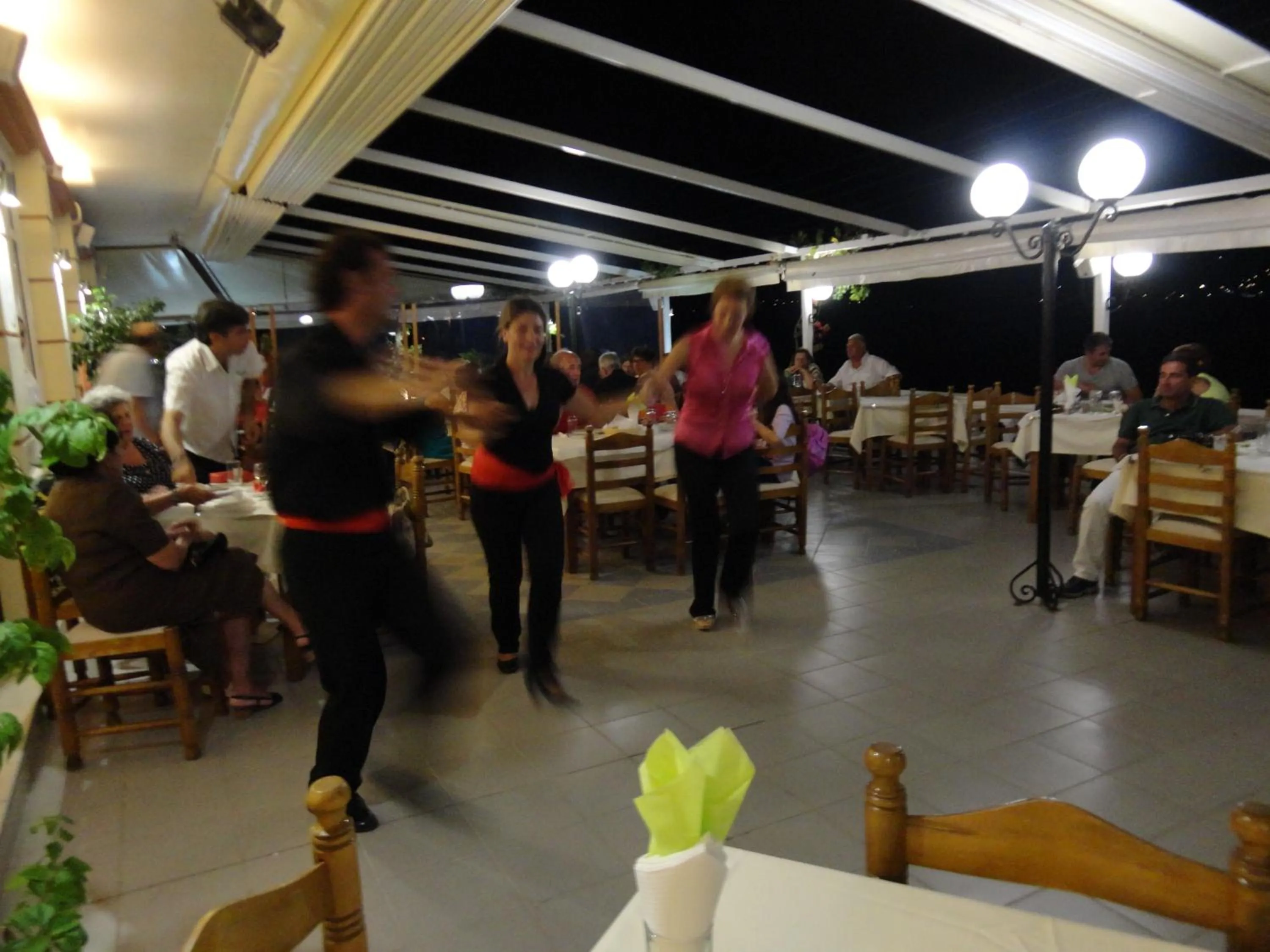 Restaurant/places to eat in New Aegli Resort Hotel