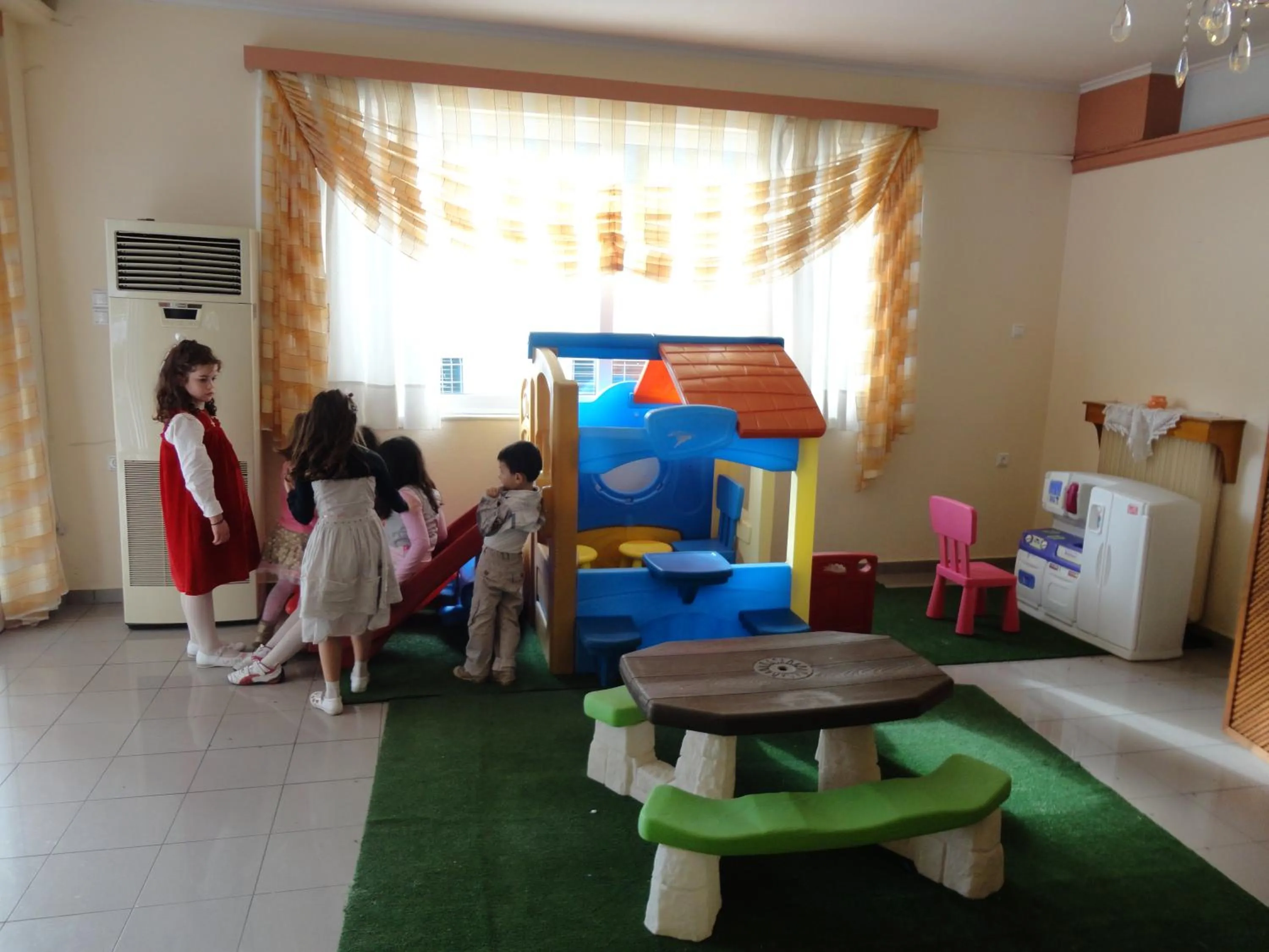Children play ground in New Aegli Resort Hotel