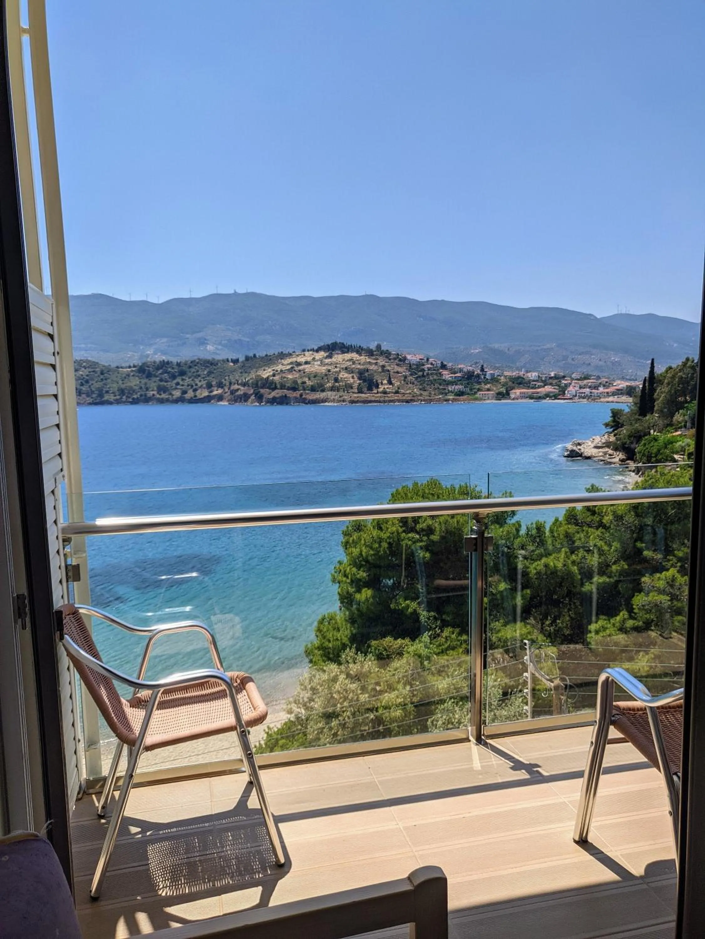 Sea view in New Aegli Resort Hotel