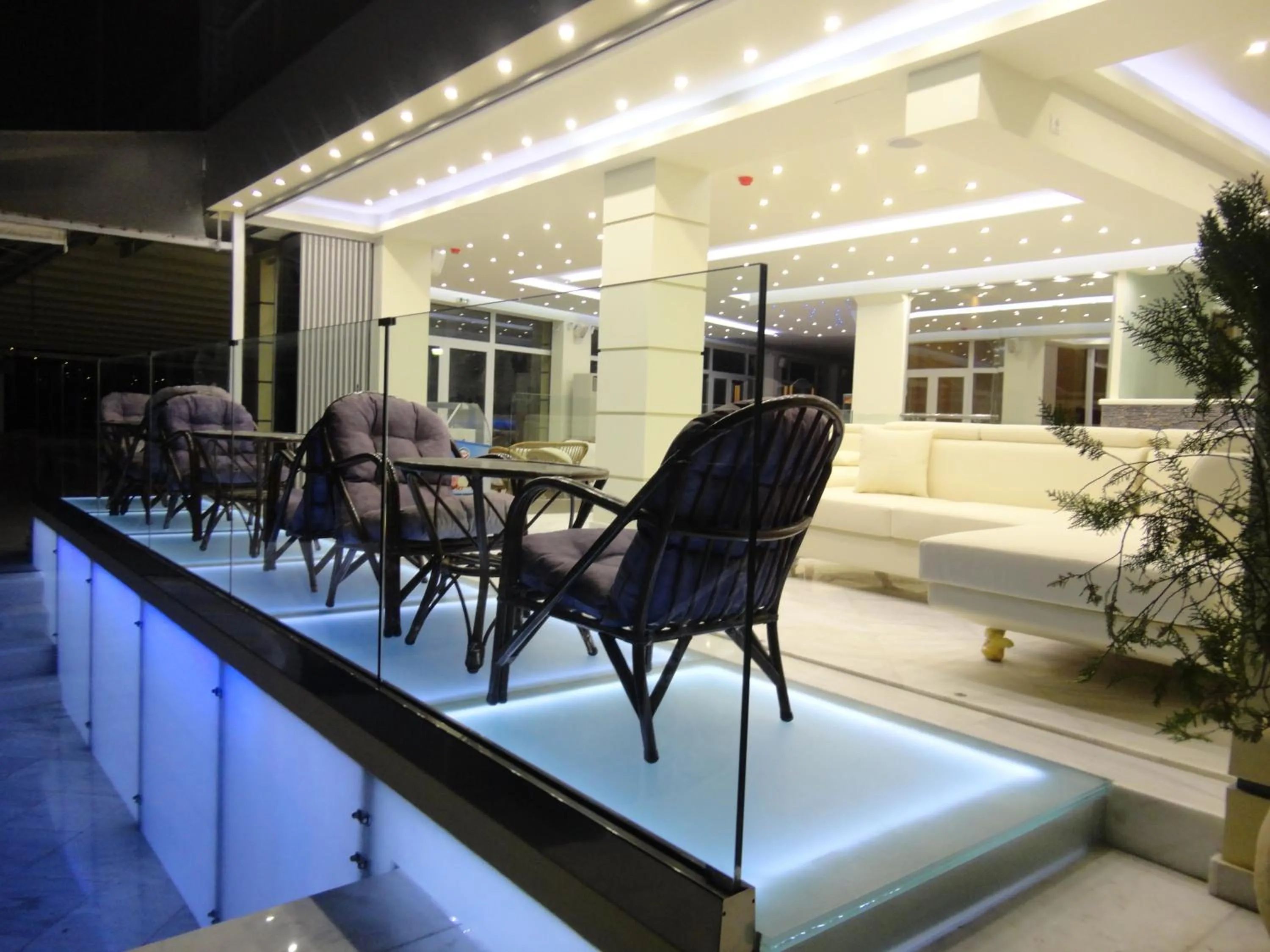 Lounge or bar in New Aegli Resort Hotel