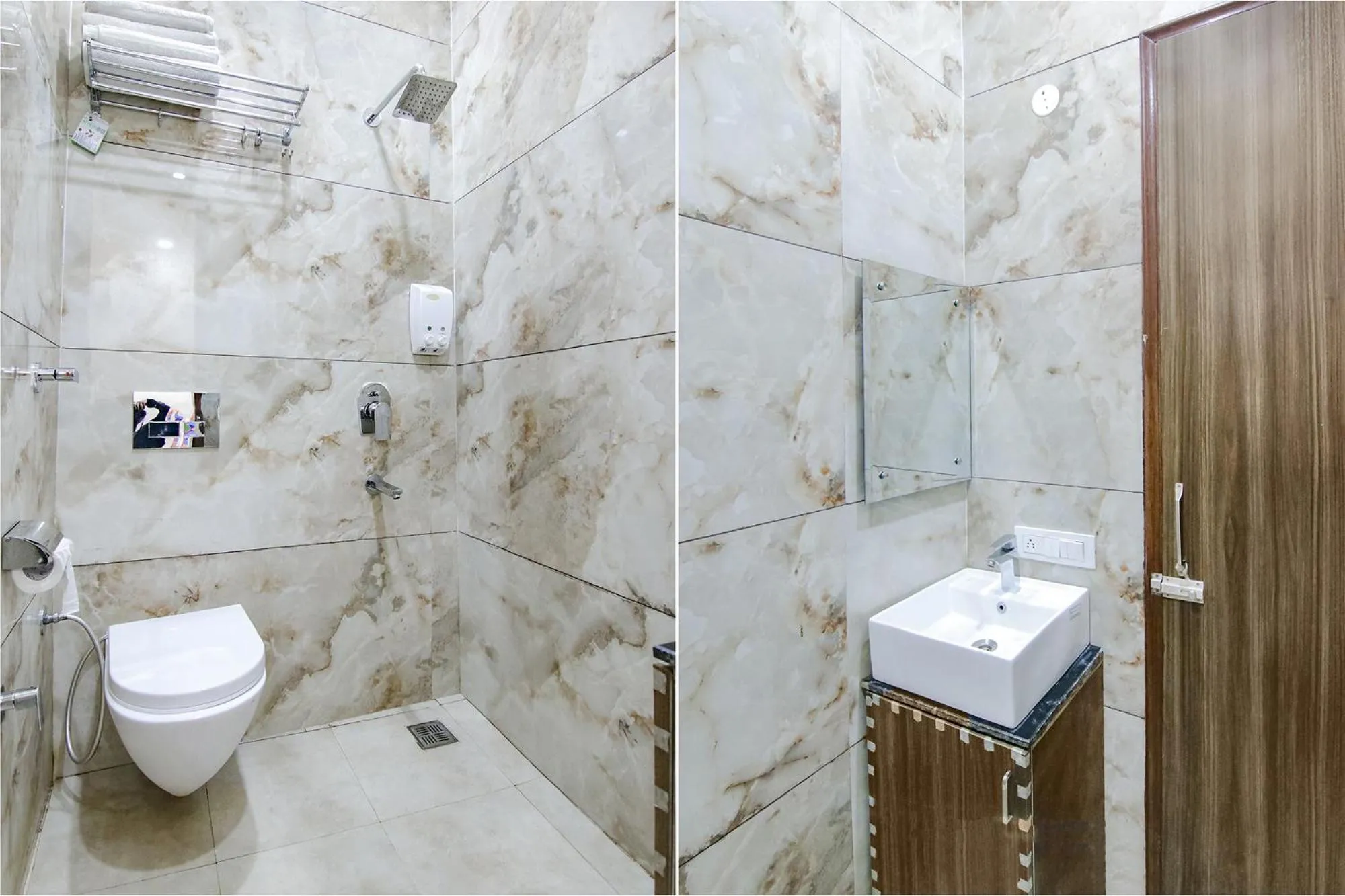 Bathroom in FabHotel Yellow Leaf