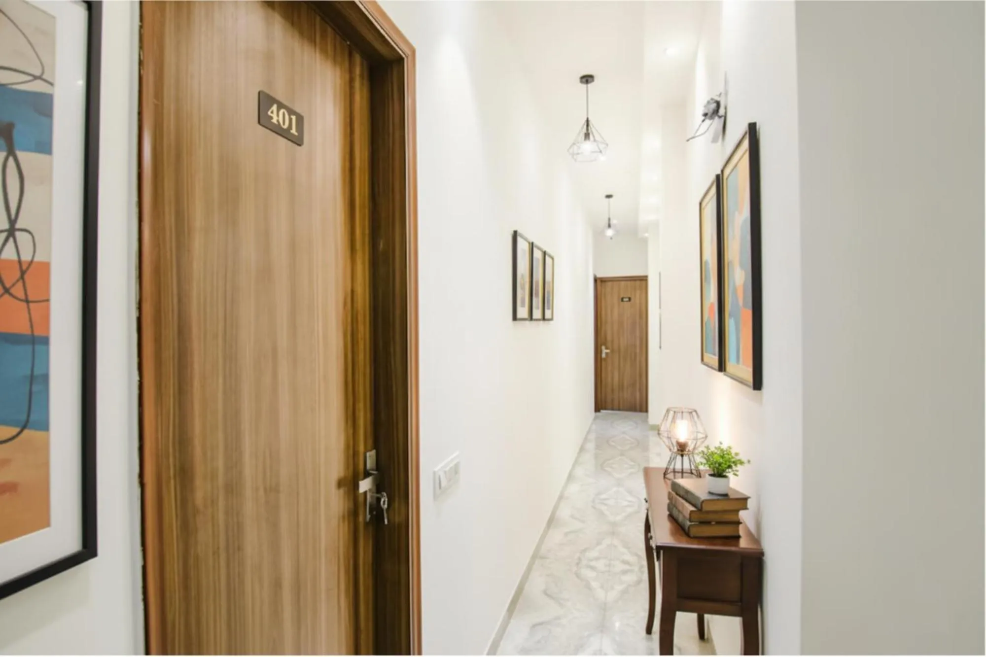 Lobby or reception in FabHotel Yellow Leaf